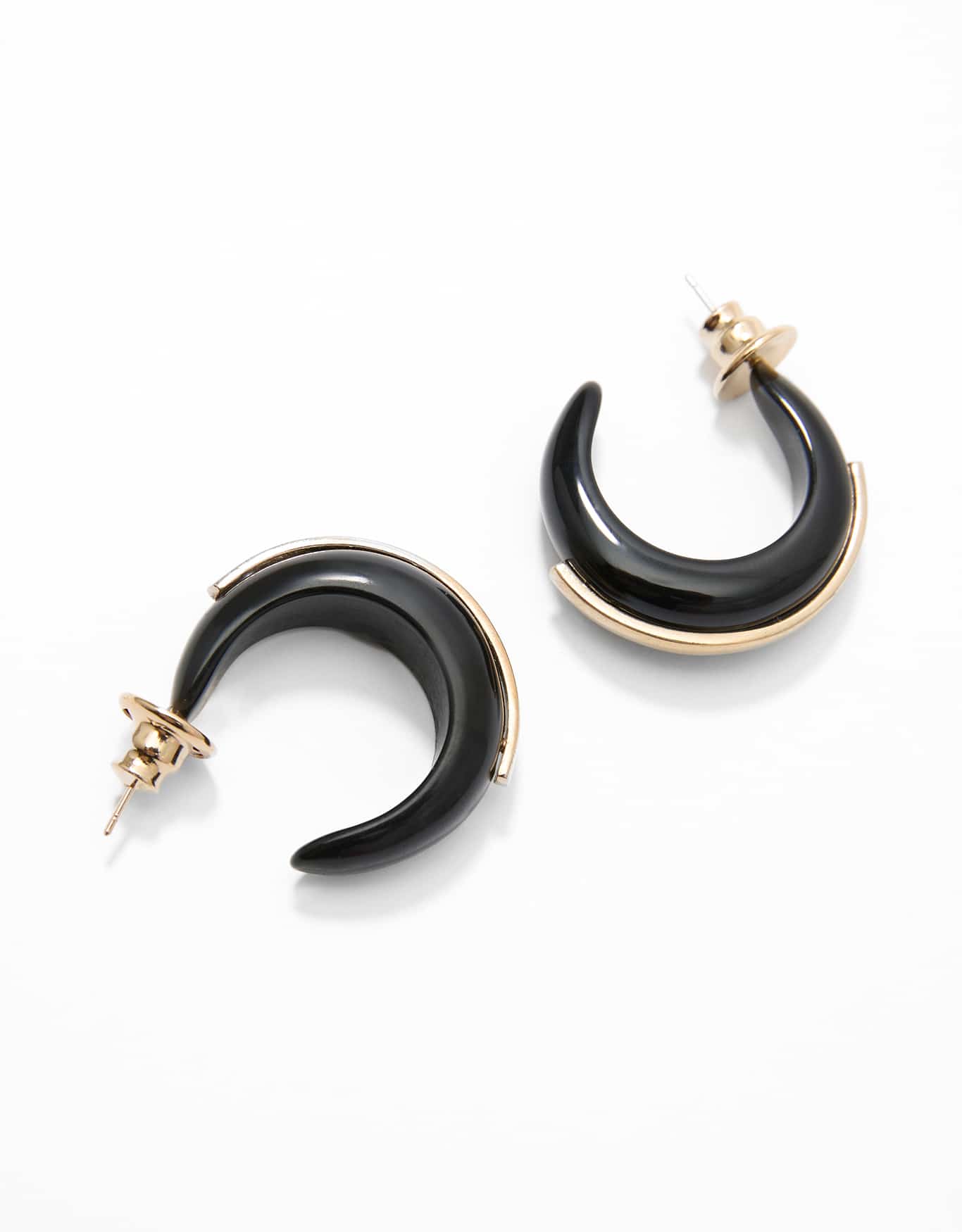 Brinco Resina Faixa Metal