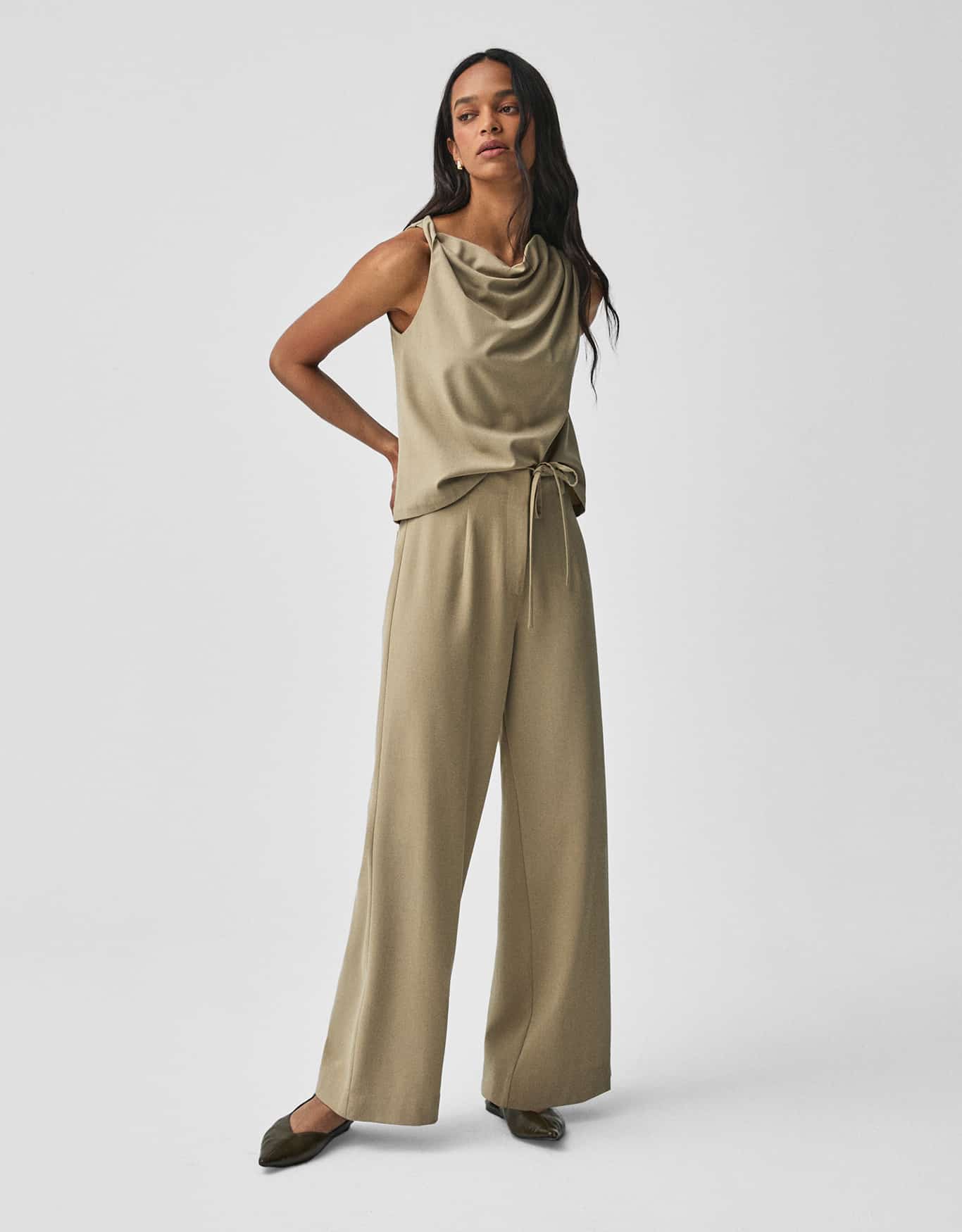 Calça 360 Alfaiataria Leve Pantalona