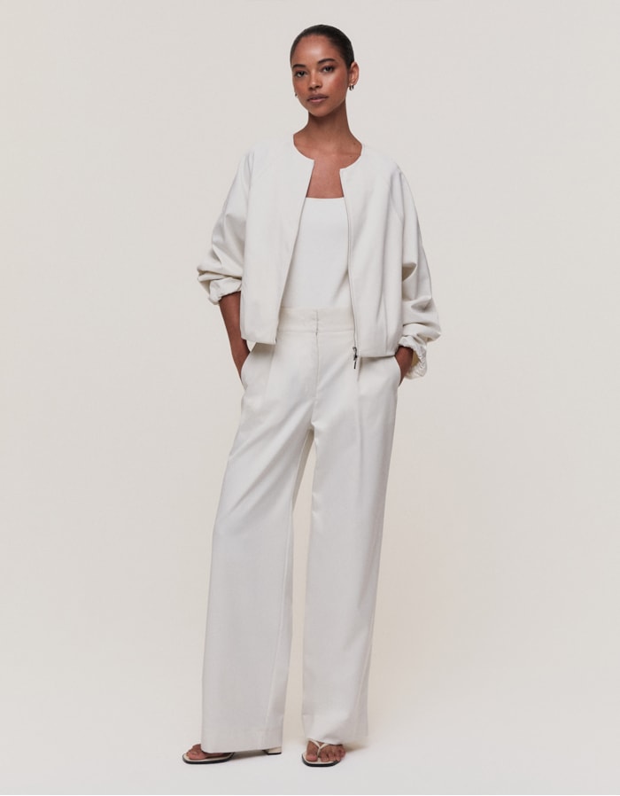 Shoulder — Calça 360 Pantalona Alfaiataria