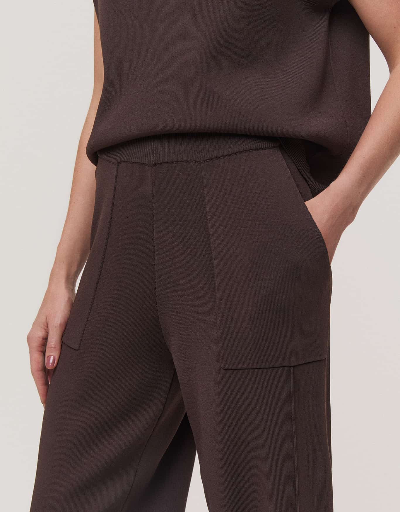 Calça 360 Tricot Afunilada