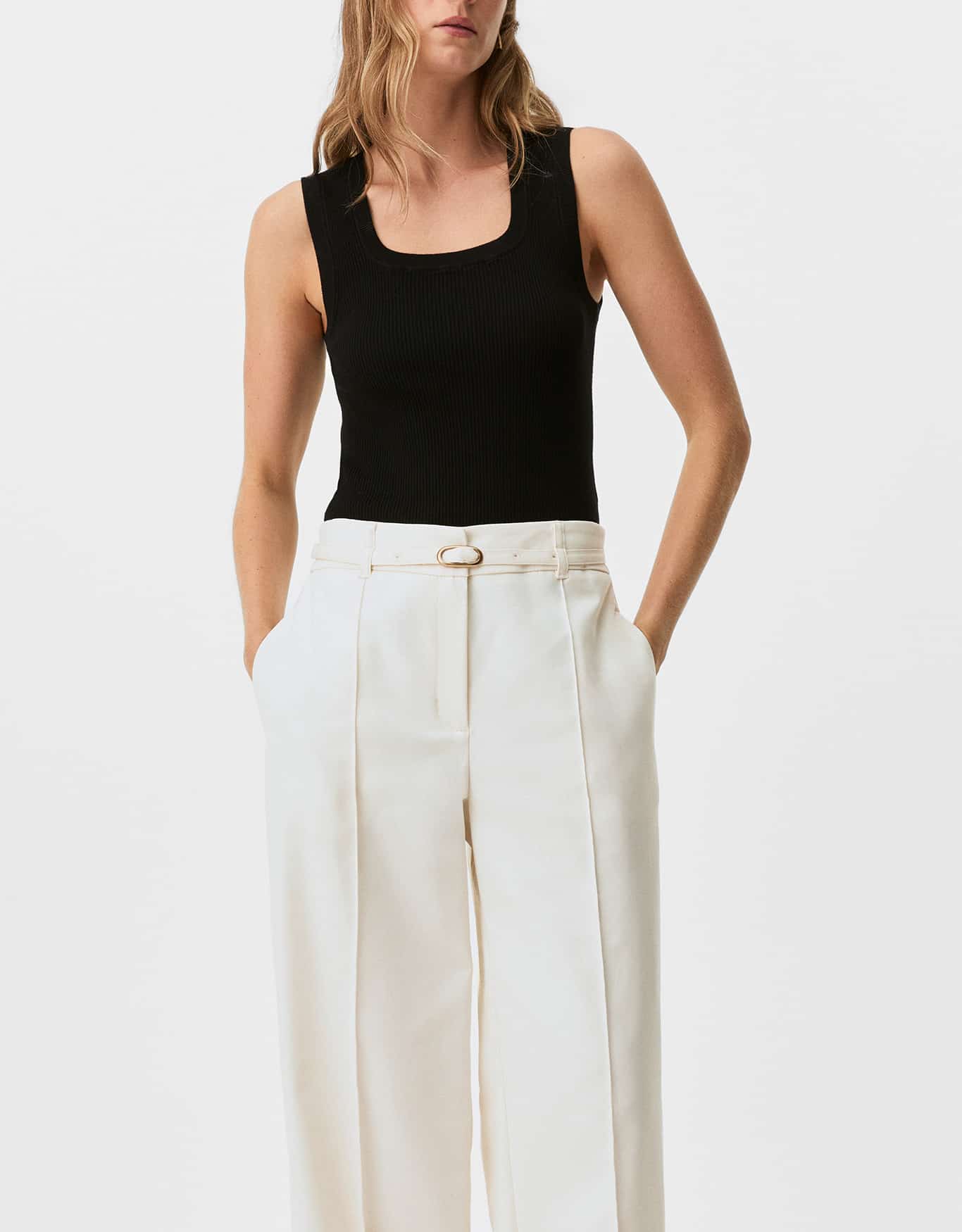 Calça Alfaiatada com Cinto