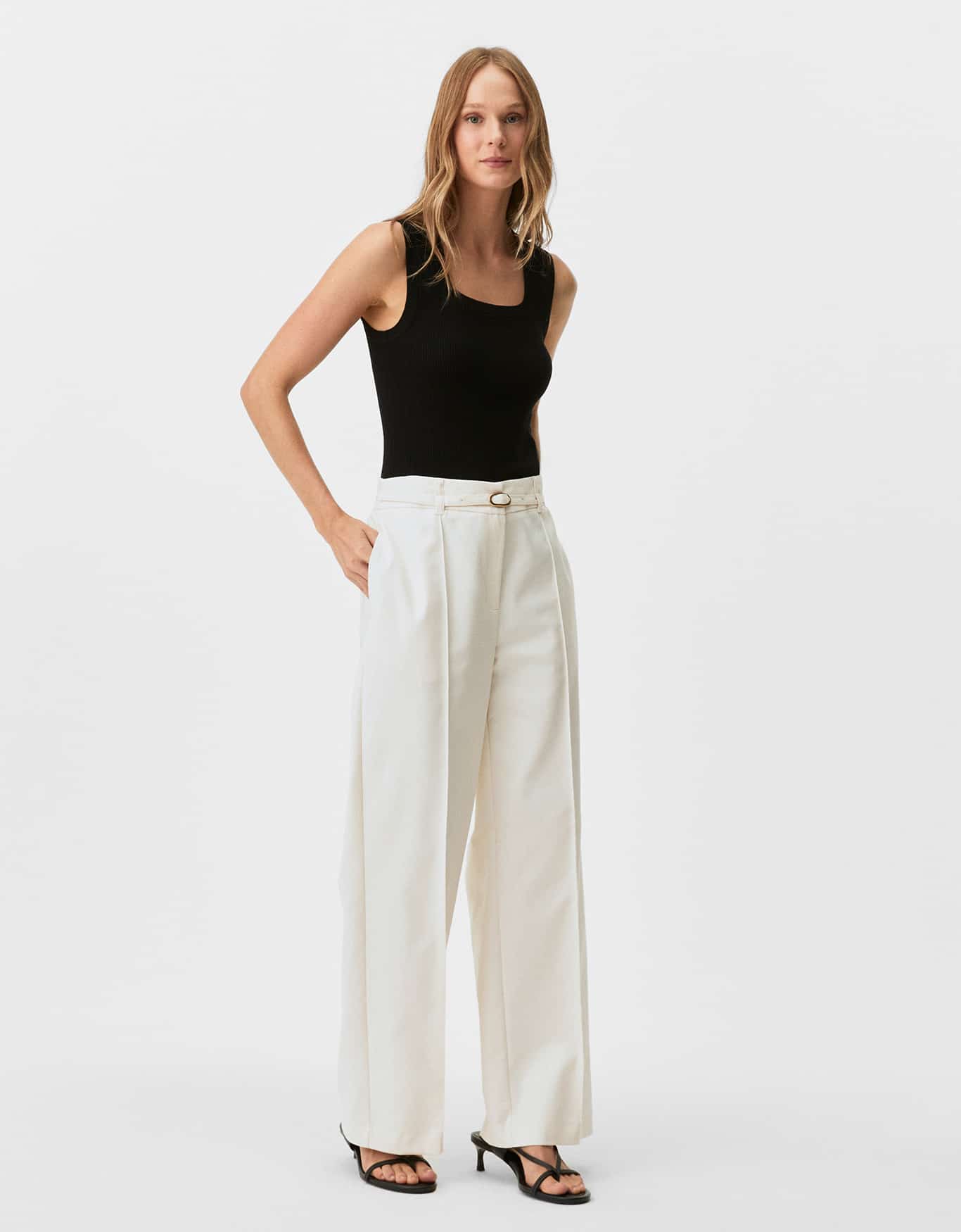 Calça Alfaiatada com Cinto