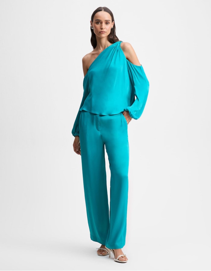 Shoulder — Calça Alfaiatada Cós Transpasse