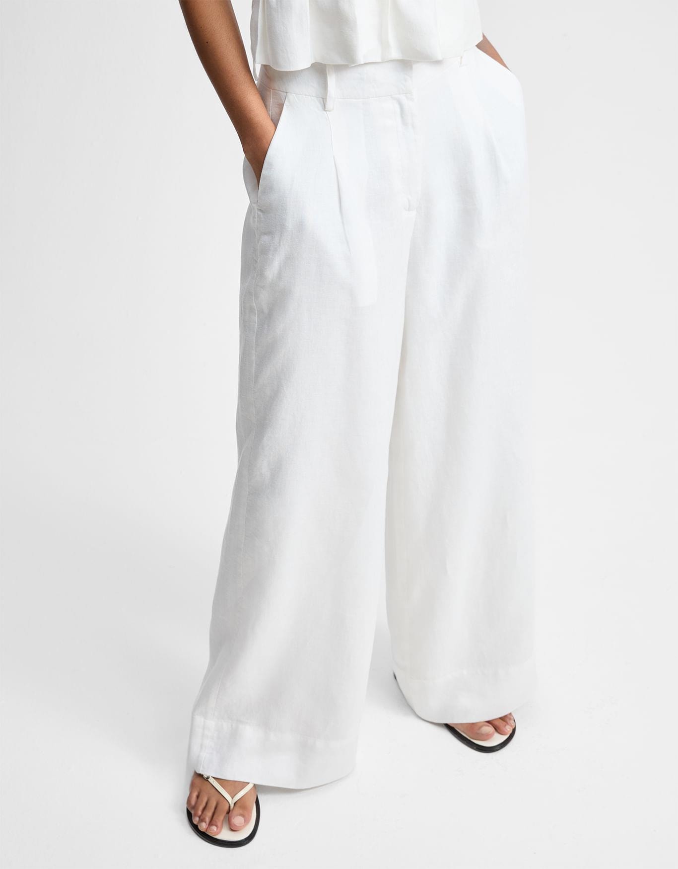 Calça Alfaiatada Linho