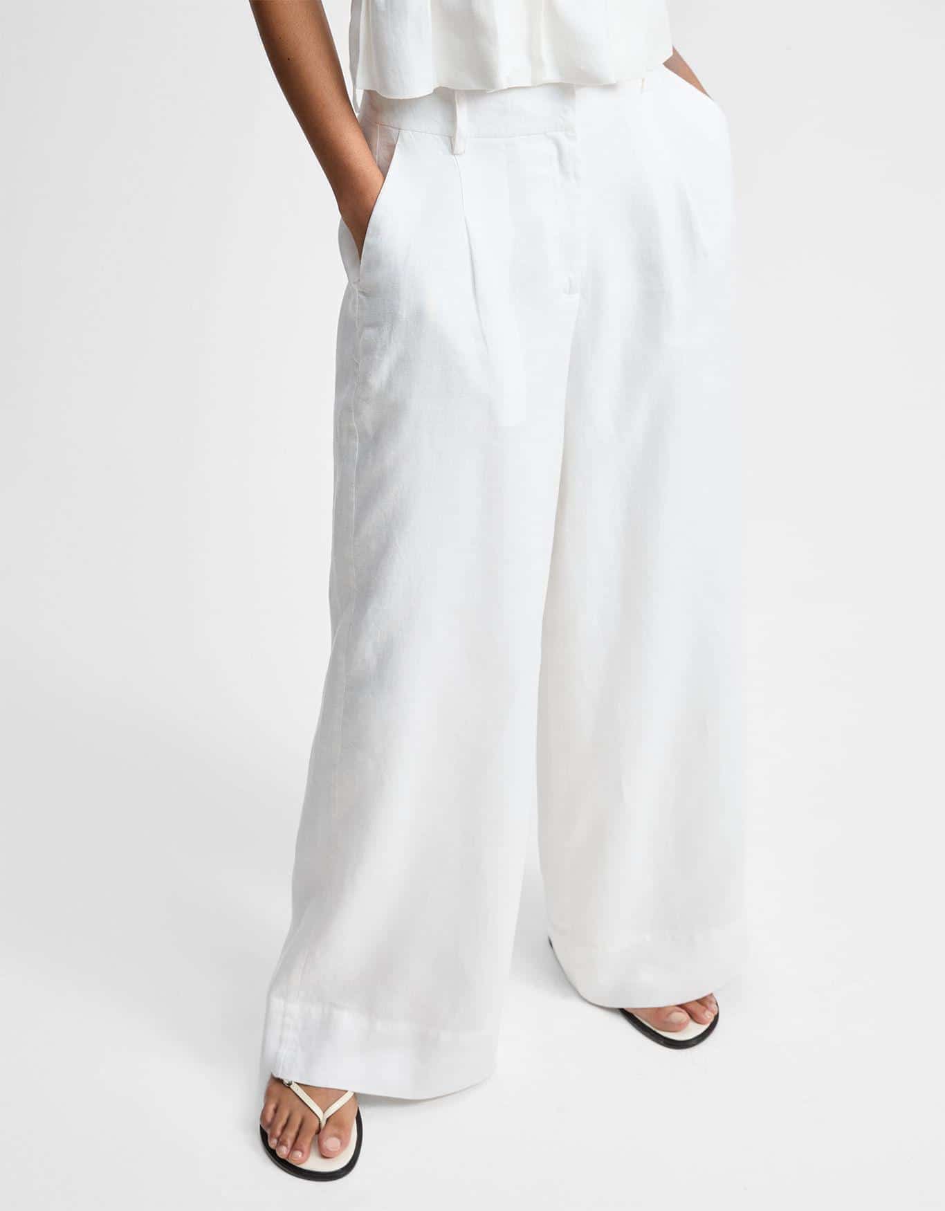 Calça Alfaiatada Linho