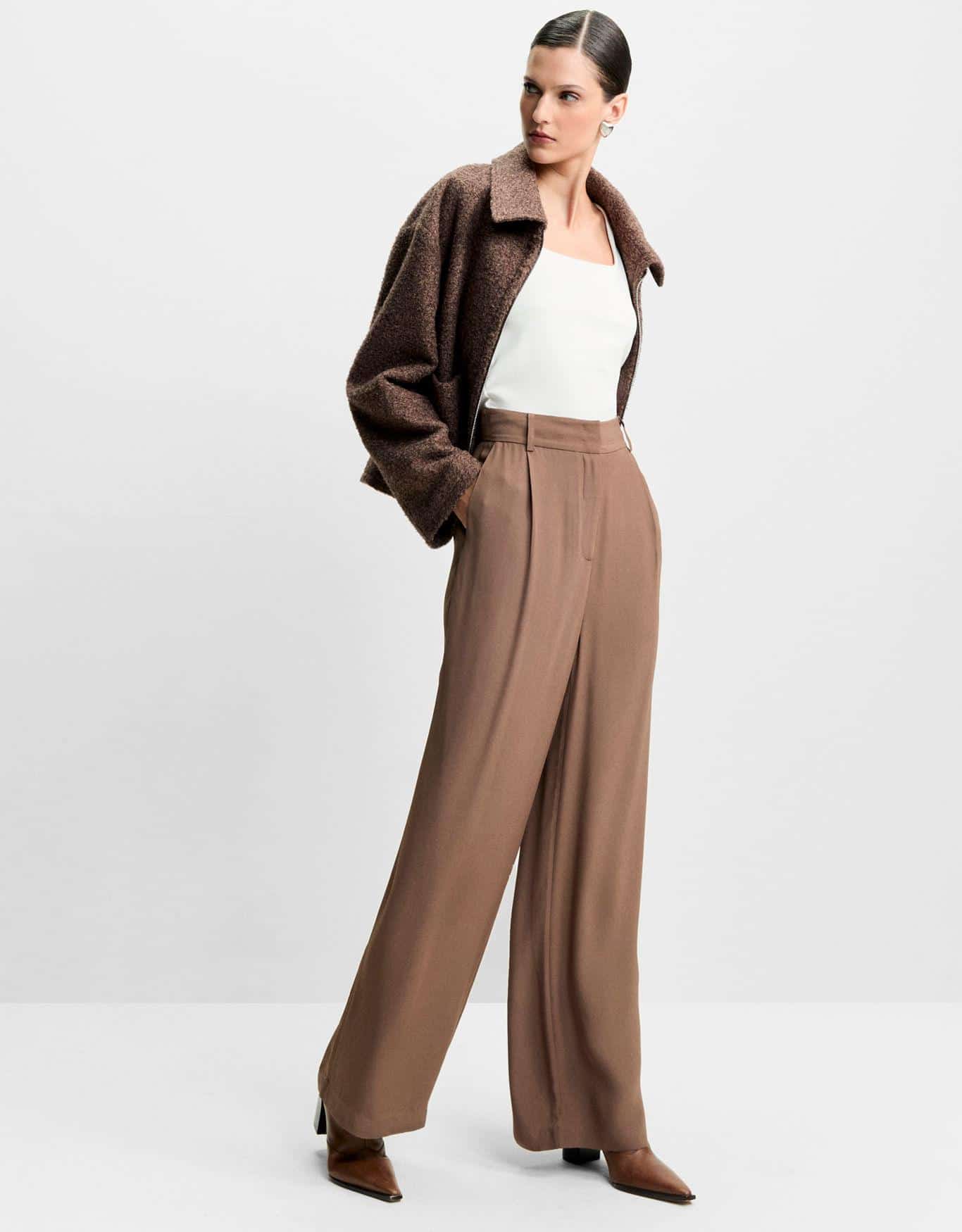 Calça Alfaiatada Pregas