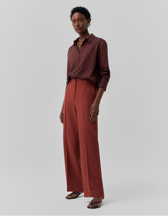 Shoulder — Calça Alfaiatada Reta