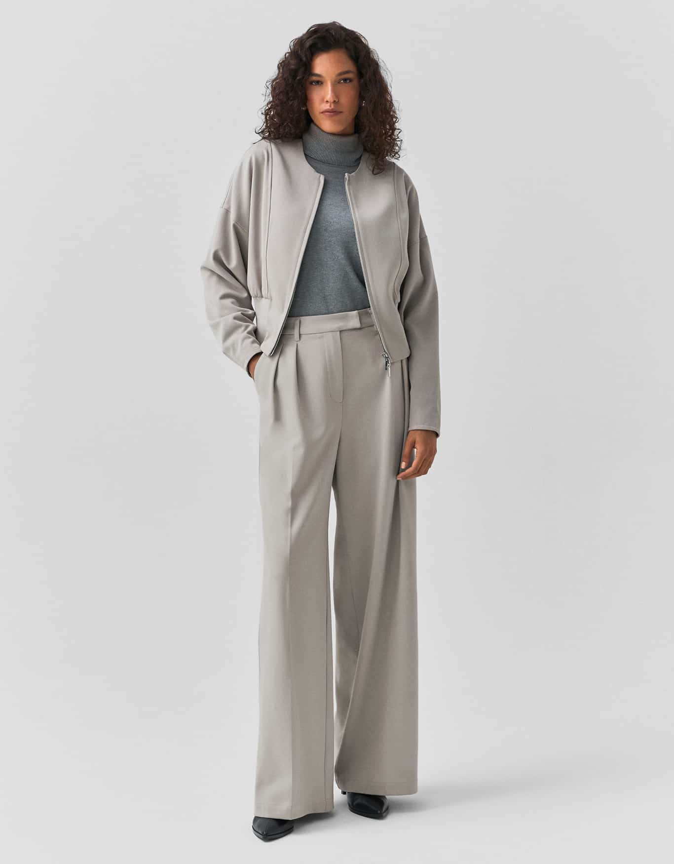 Calça Alfaiataria Pregas