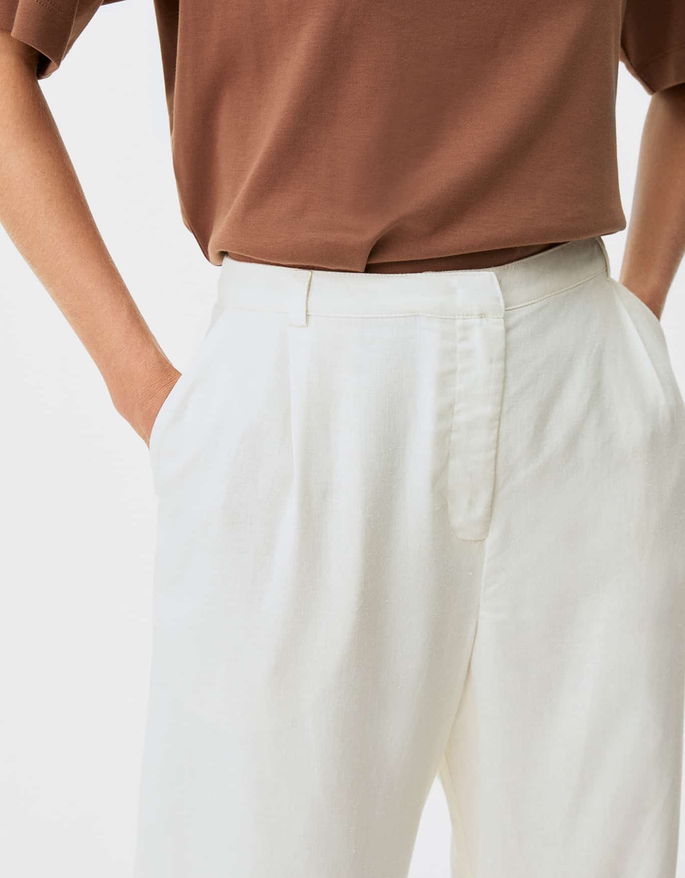 Calça Alfaitada com Prega