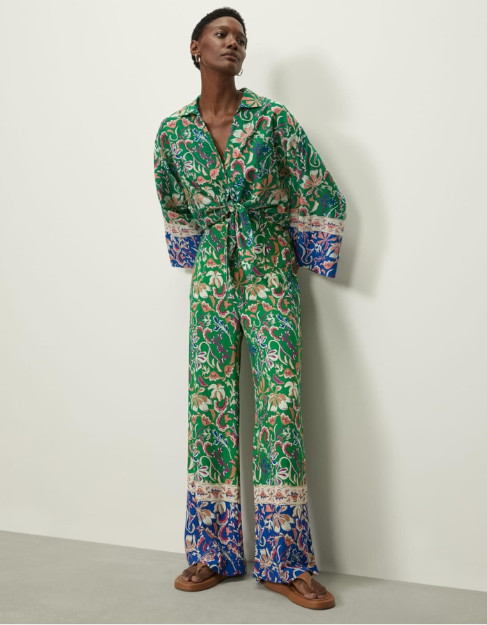 Calça Arabesco Barrado