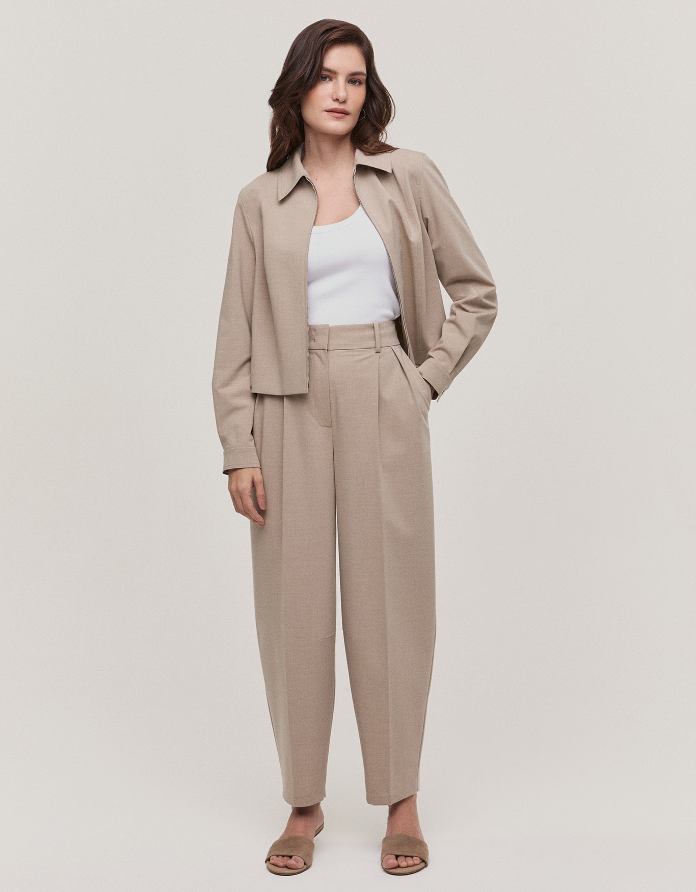 Calça Baggy Alfaiatada