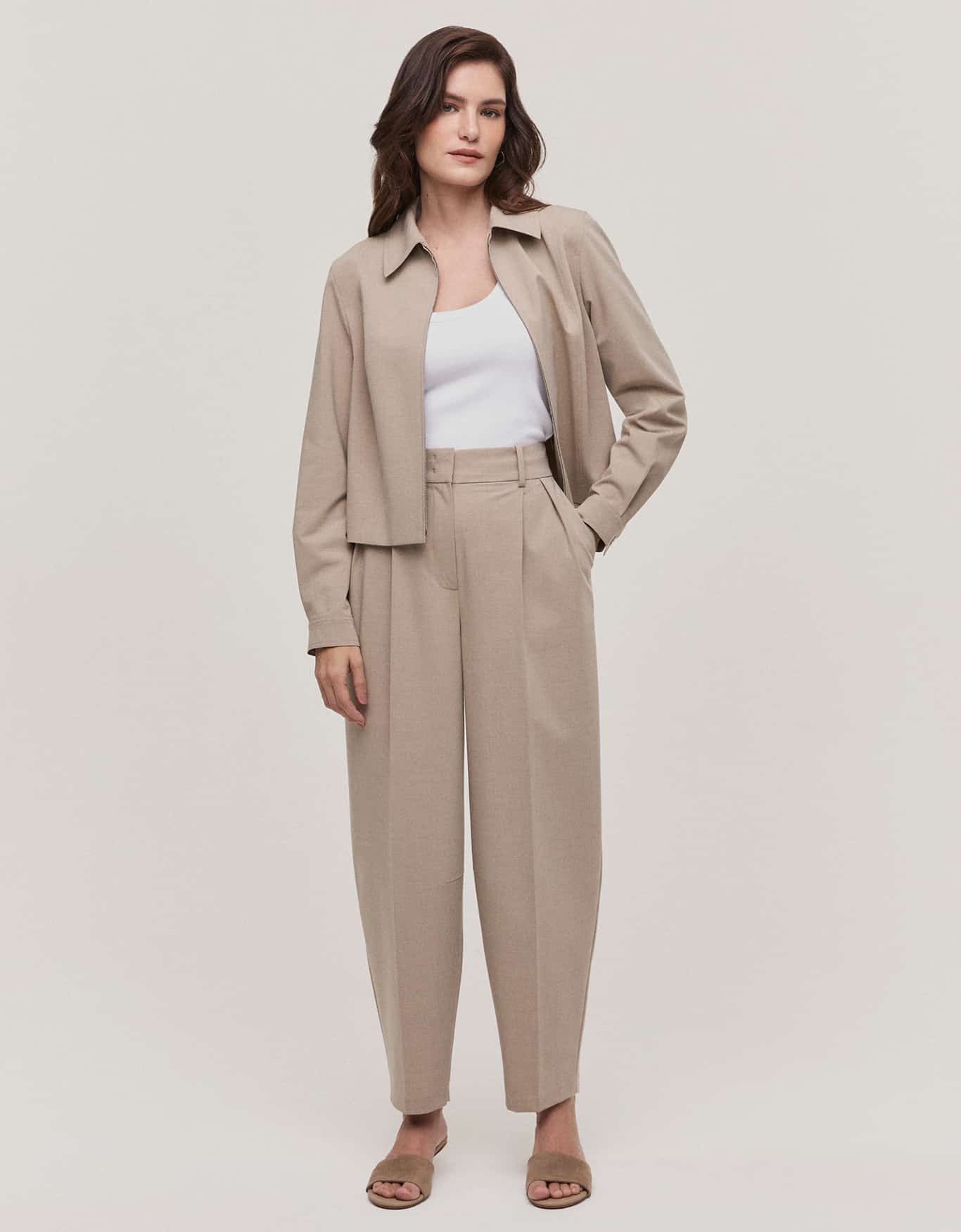 Calça Baggy Alfaiatada