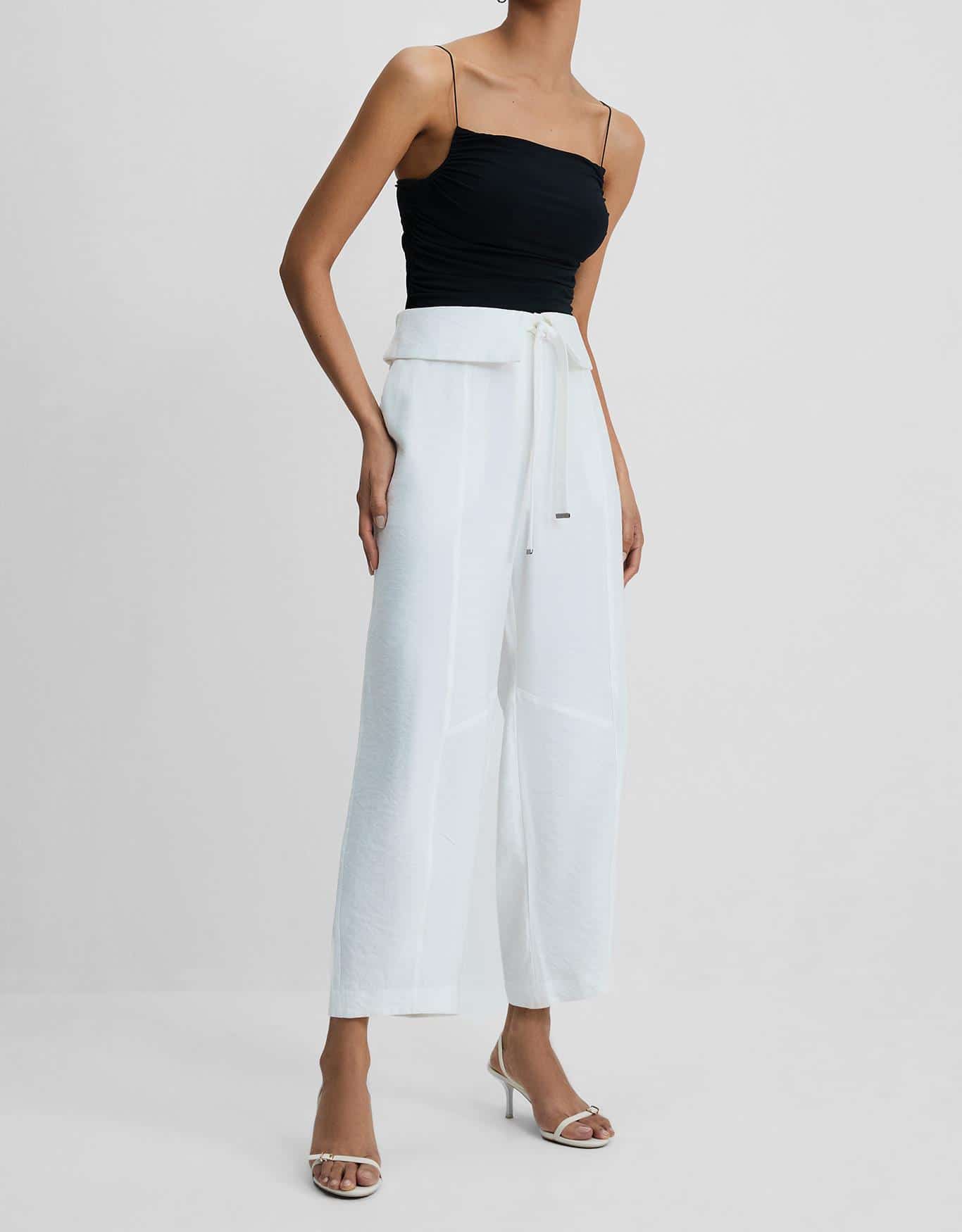 Calça Baggy Com Pala