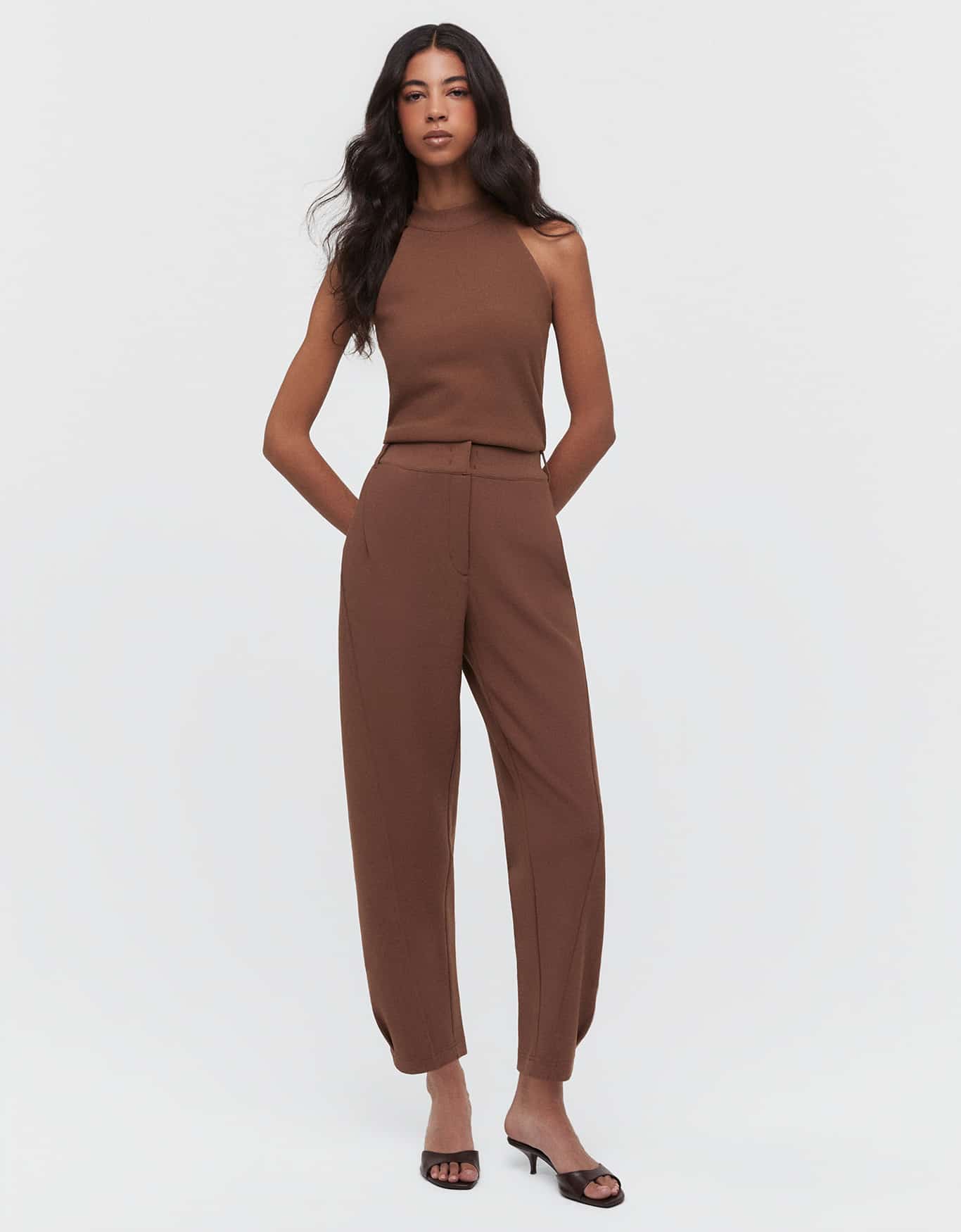 Calça Baggy Crepe 360