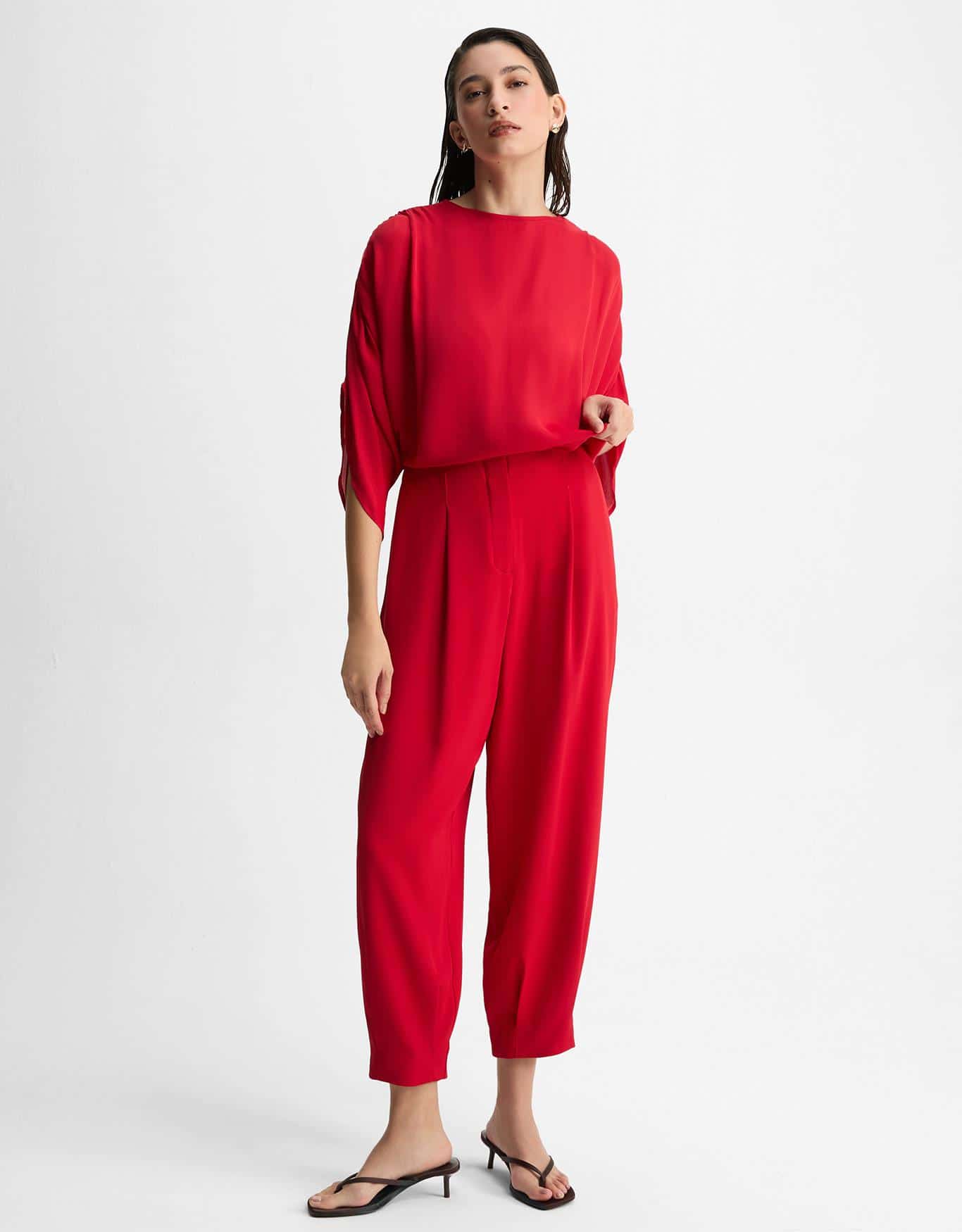 Calça Baggy Prega