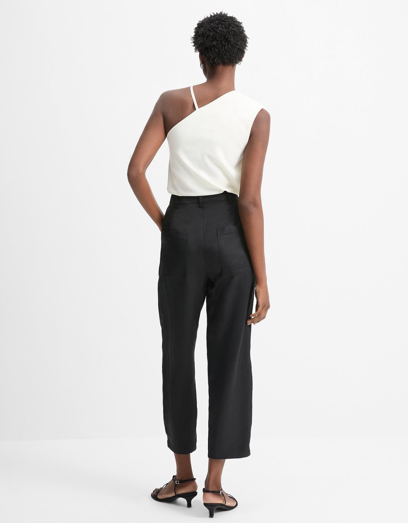 Calça Baggy Pregas