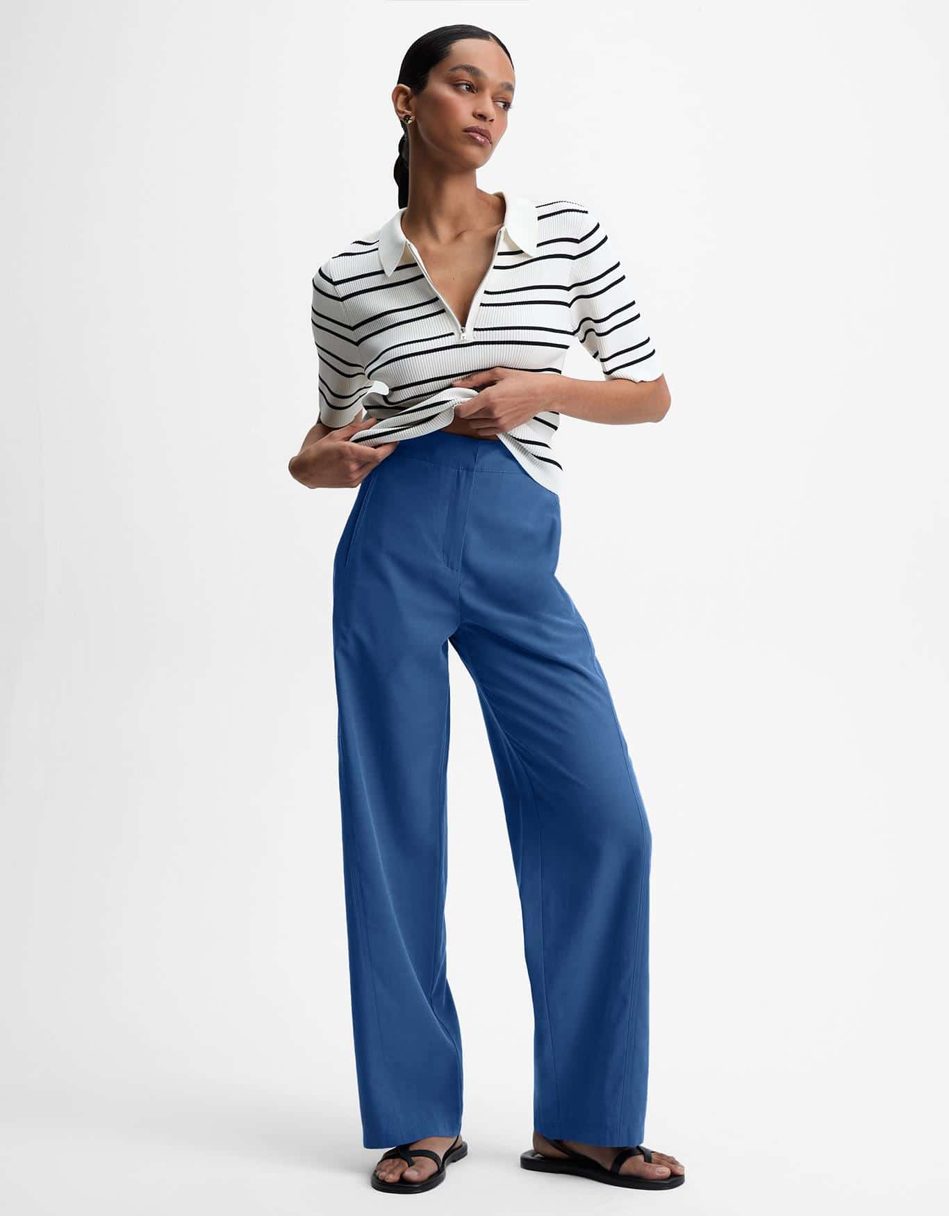 Calça Baggy Recortes