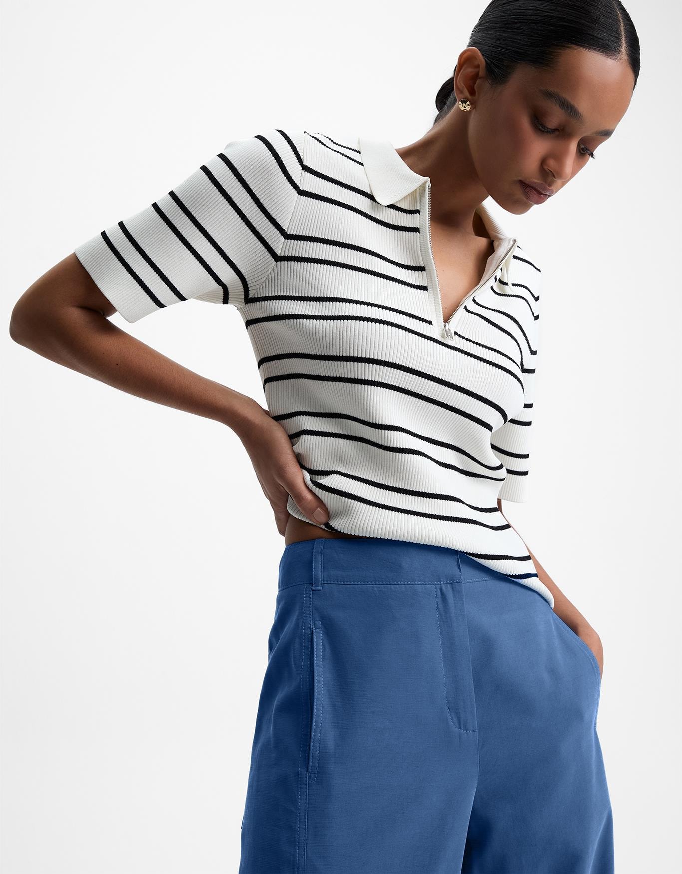 Calça Baggy Recortes