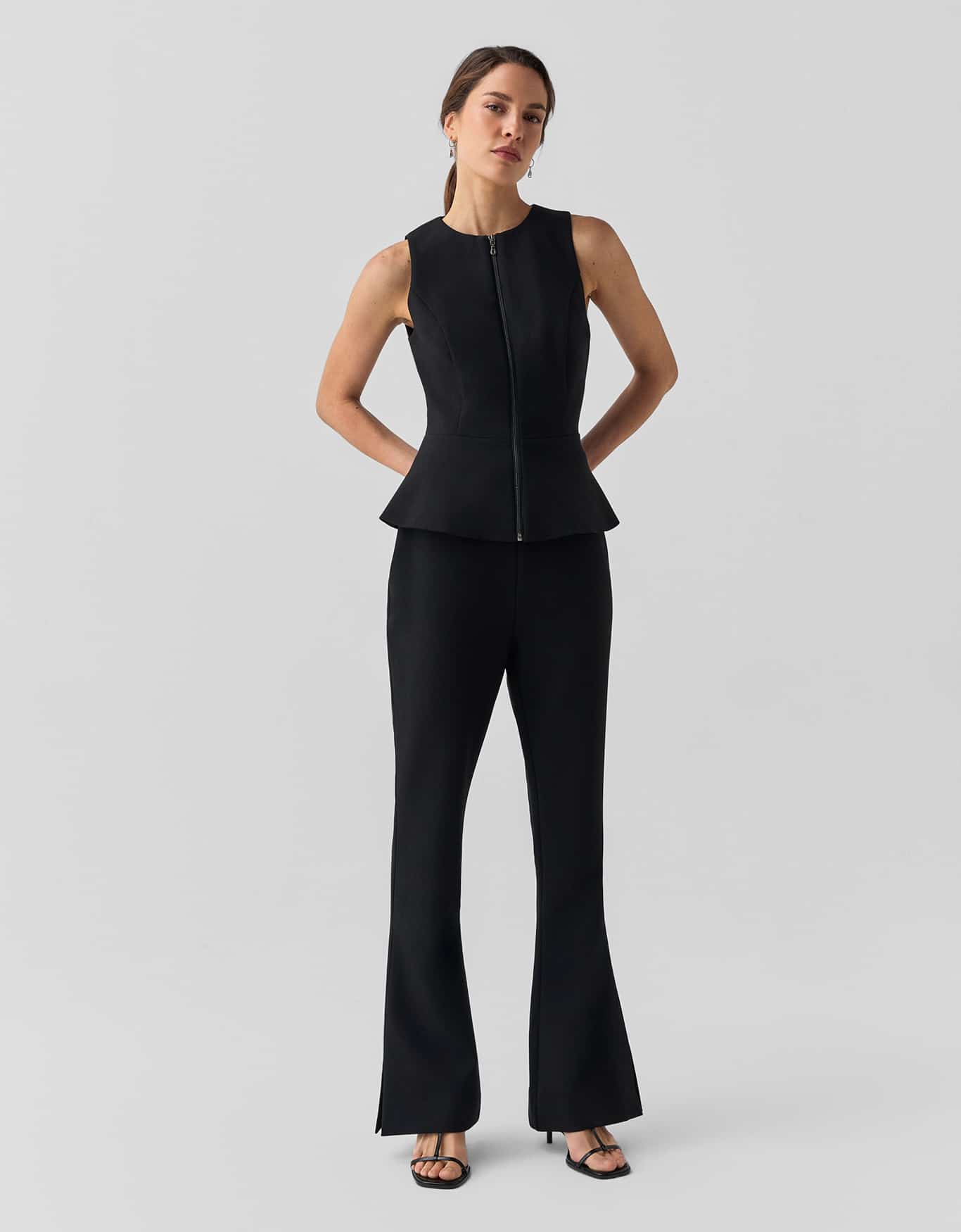 Calça Bootcut Alfaiatada