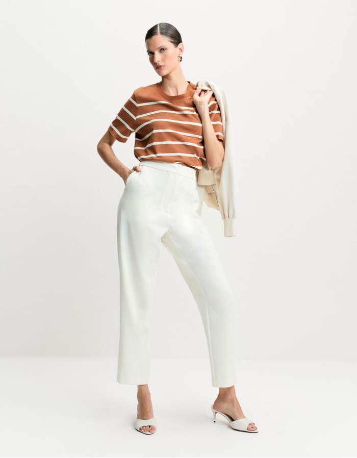 Shoulder — Calça Brasília Off White