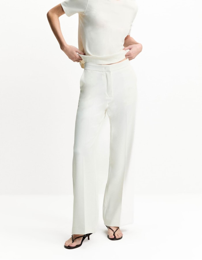 Shoulder — Calça Brasília Reta Off White