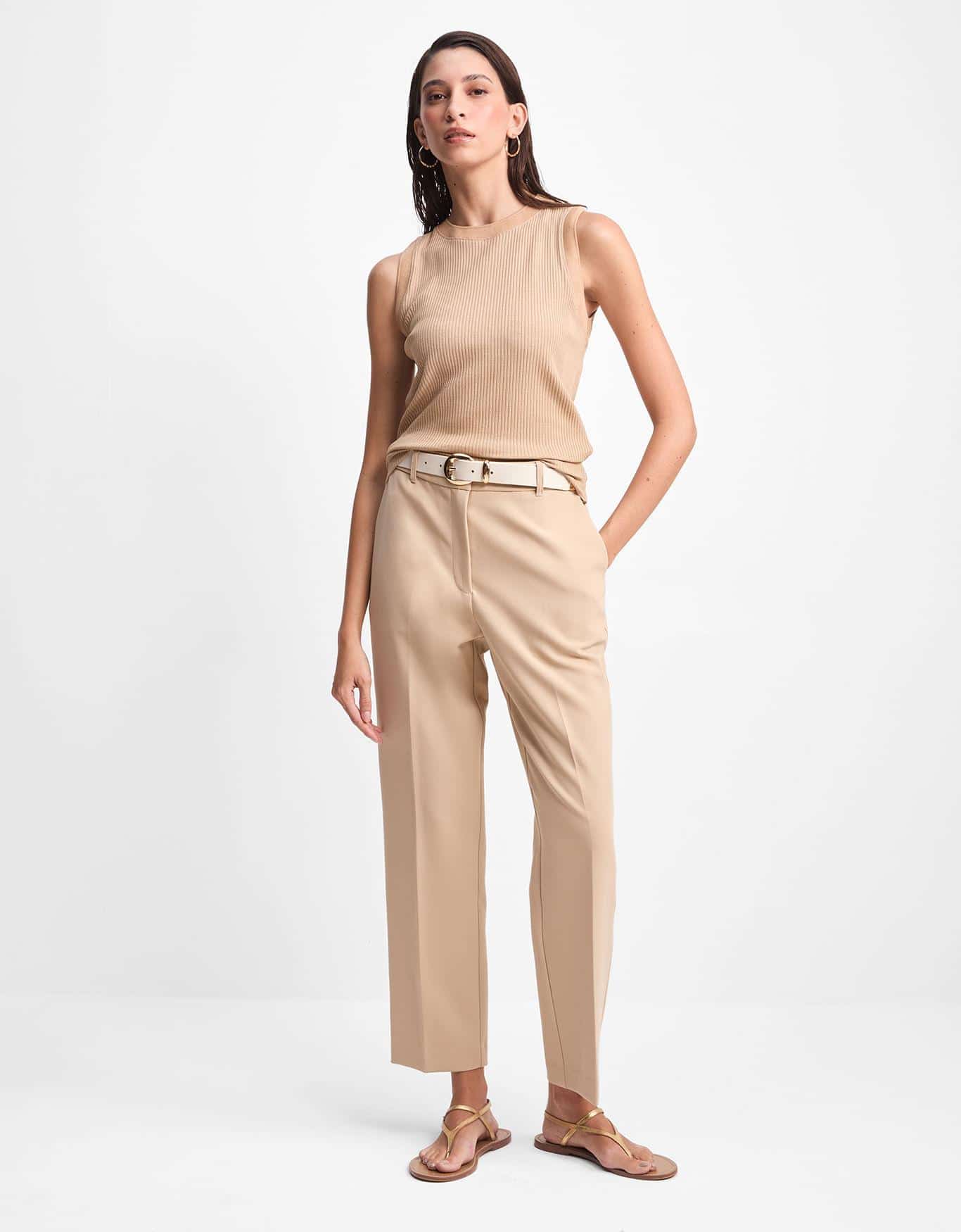 Calça Brasília Slim Khaki