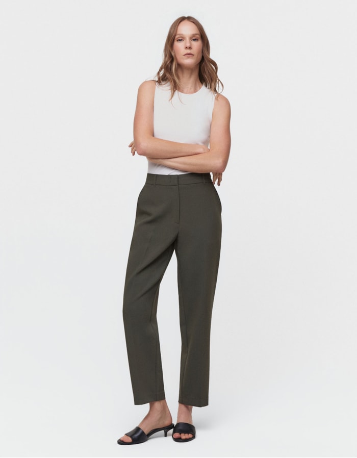 Shoulder — Calça Brasília Slim Verde Musgo