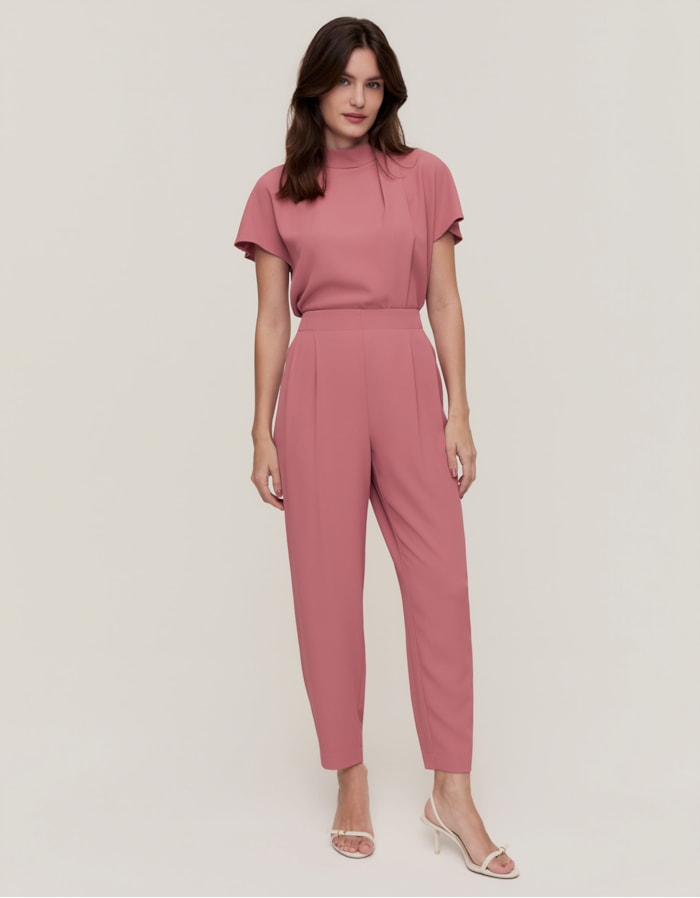 Shoulder — Calça Carrot Pespontada