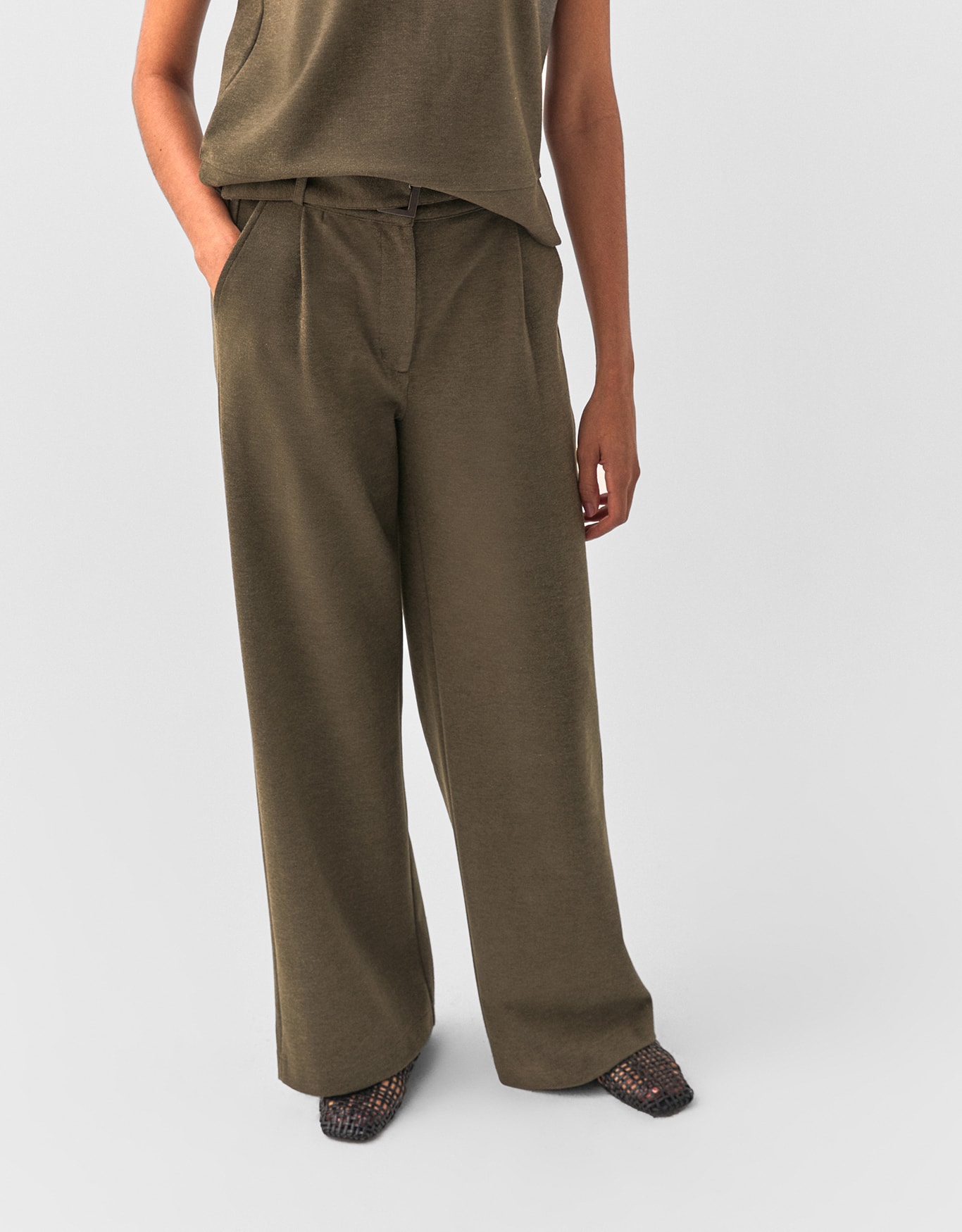 Calça Cinto Mescla 360