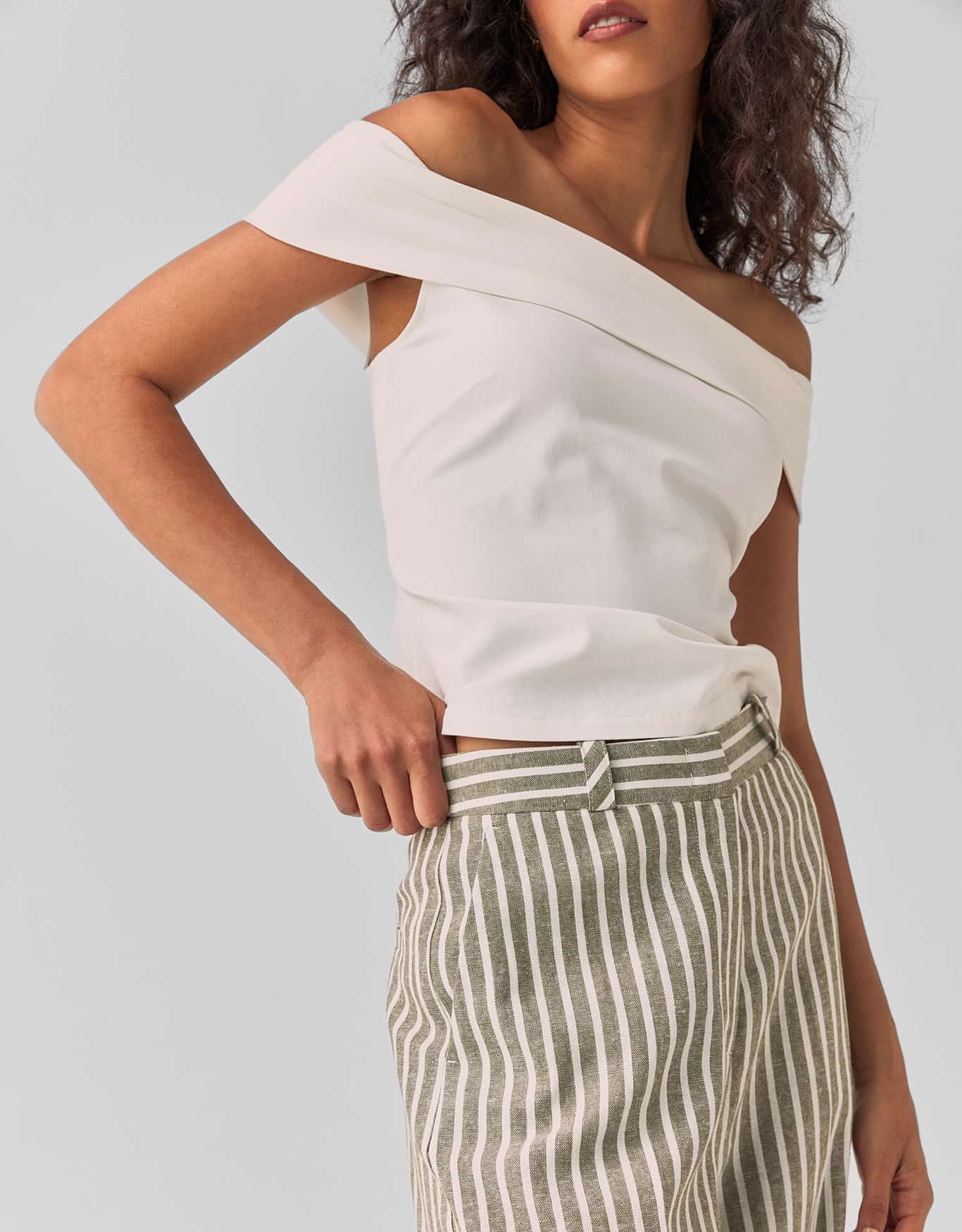 Calça Fio Tinto Listras