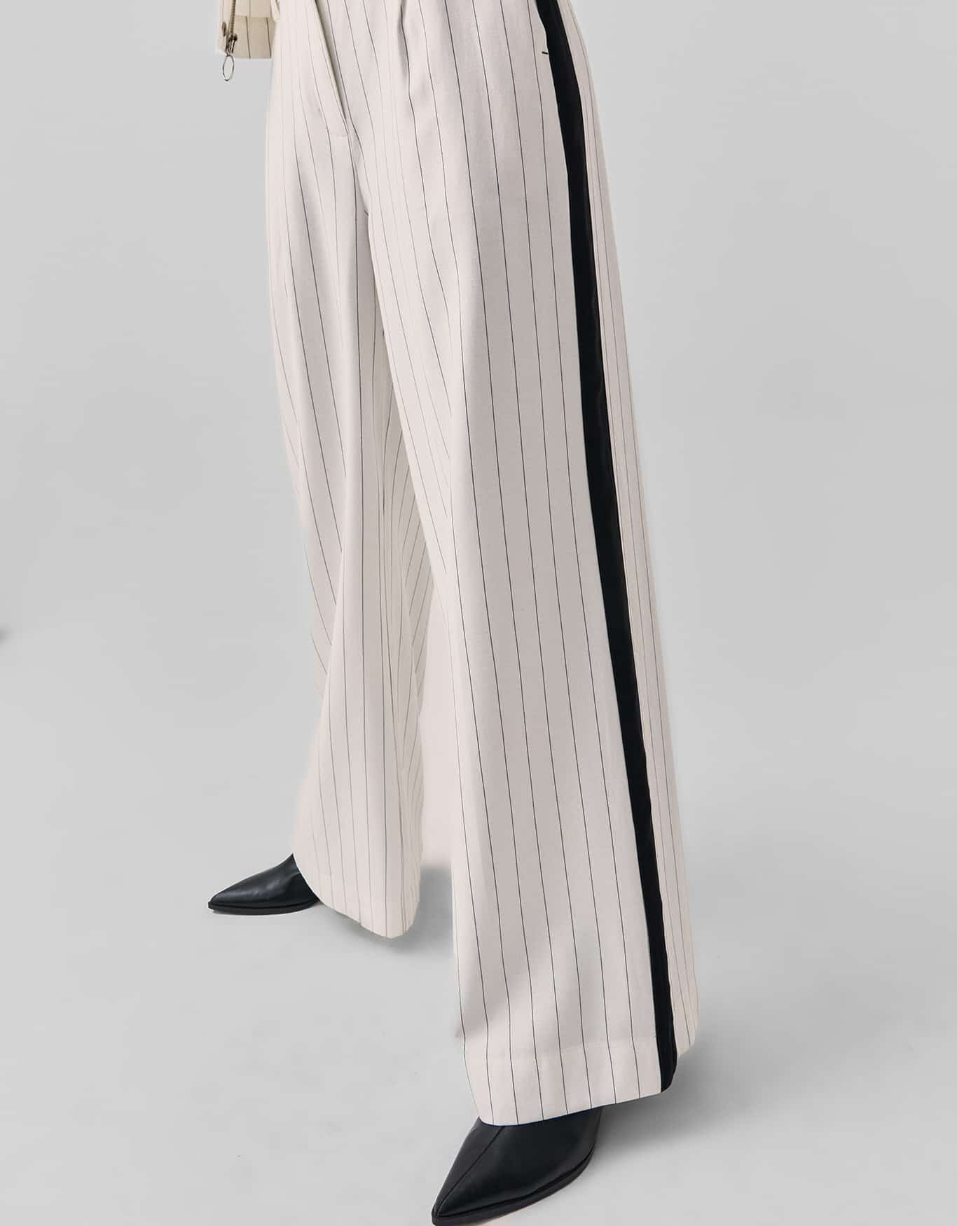 Calça Fio Tinto Off White