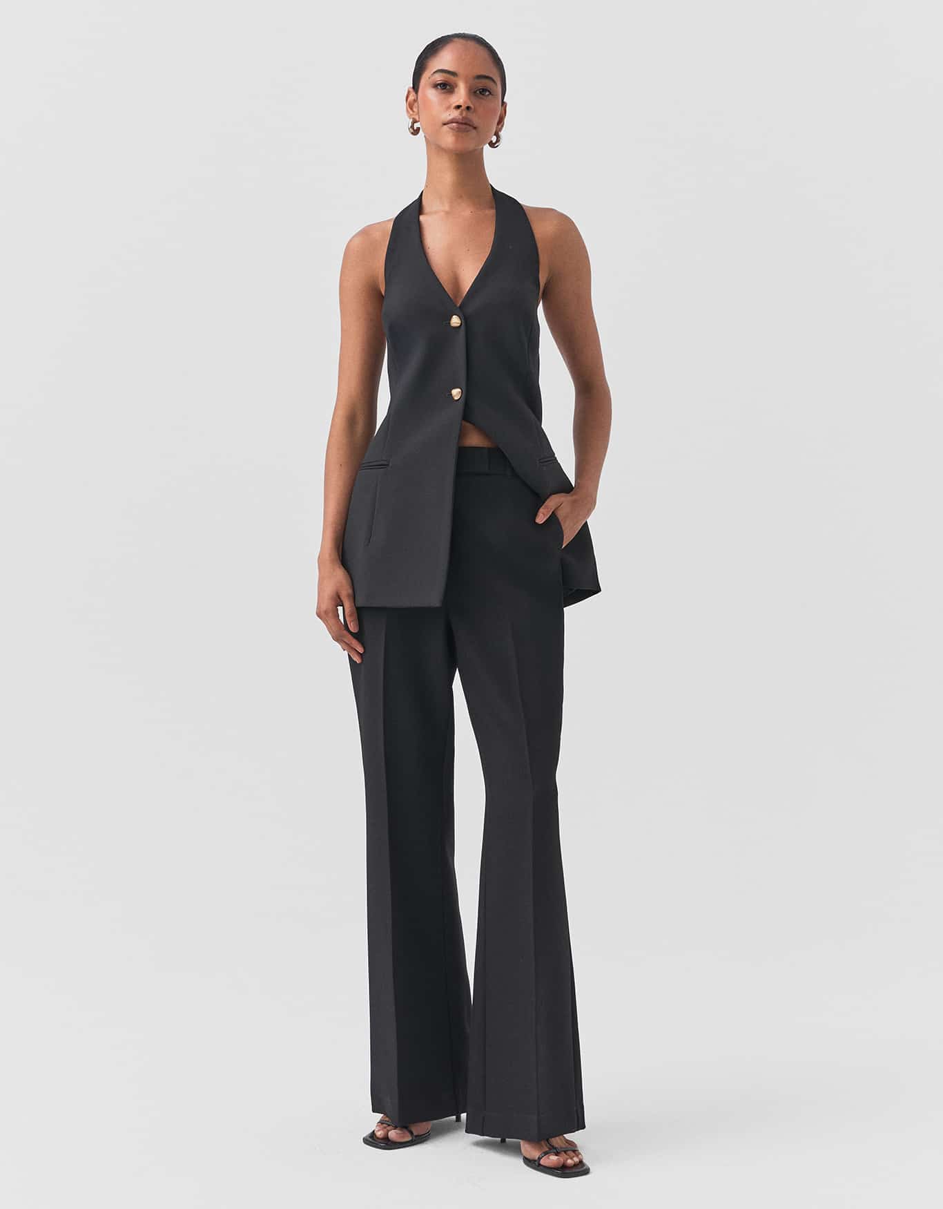 Calça Flare Alfaiatada