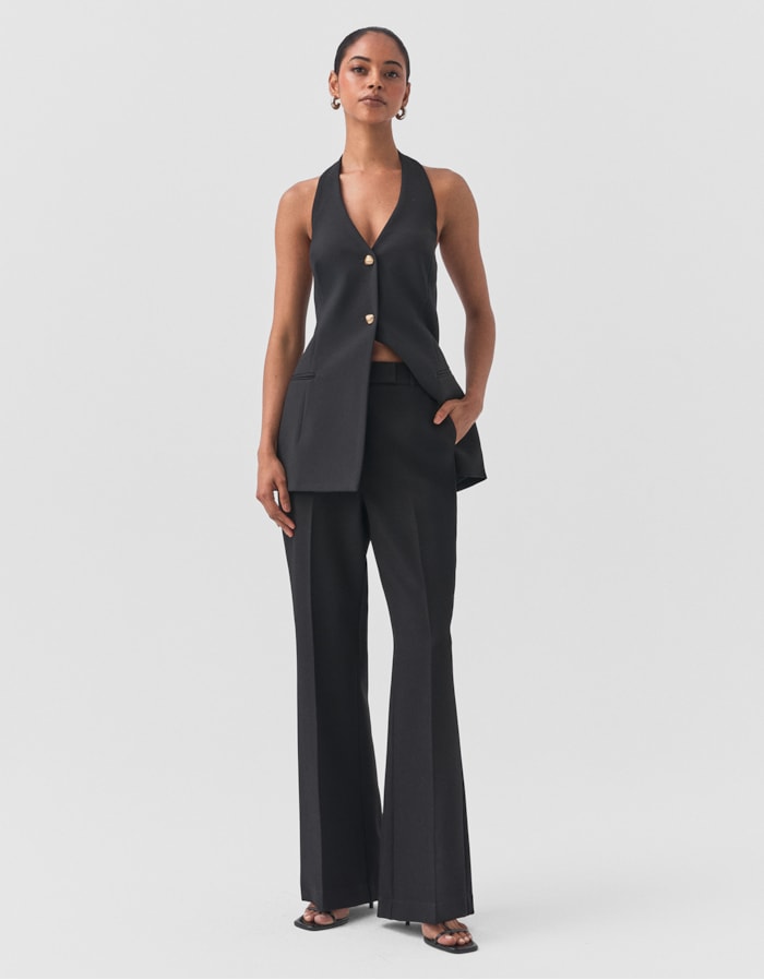 Shoulder — Calça Flare Alfaiatada