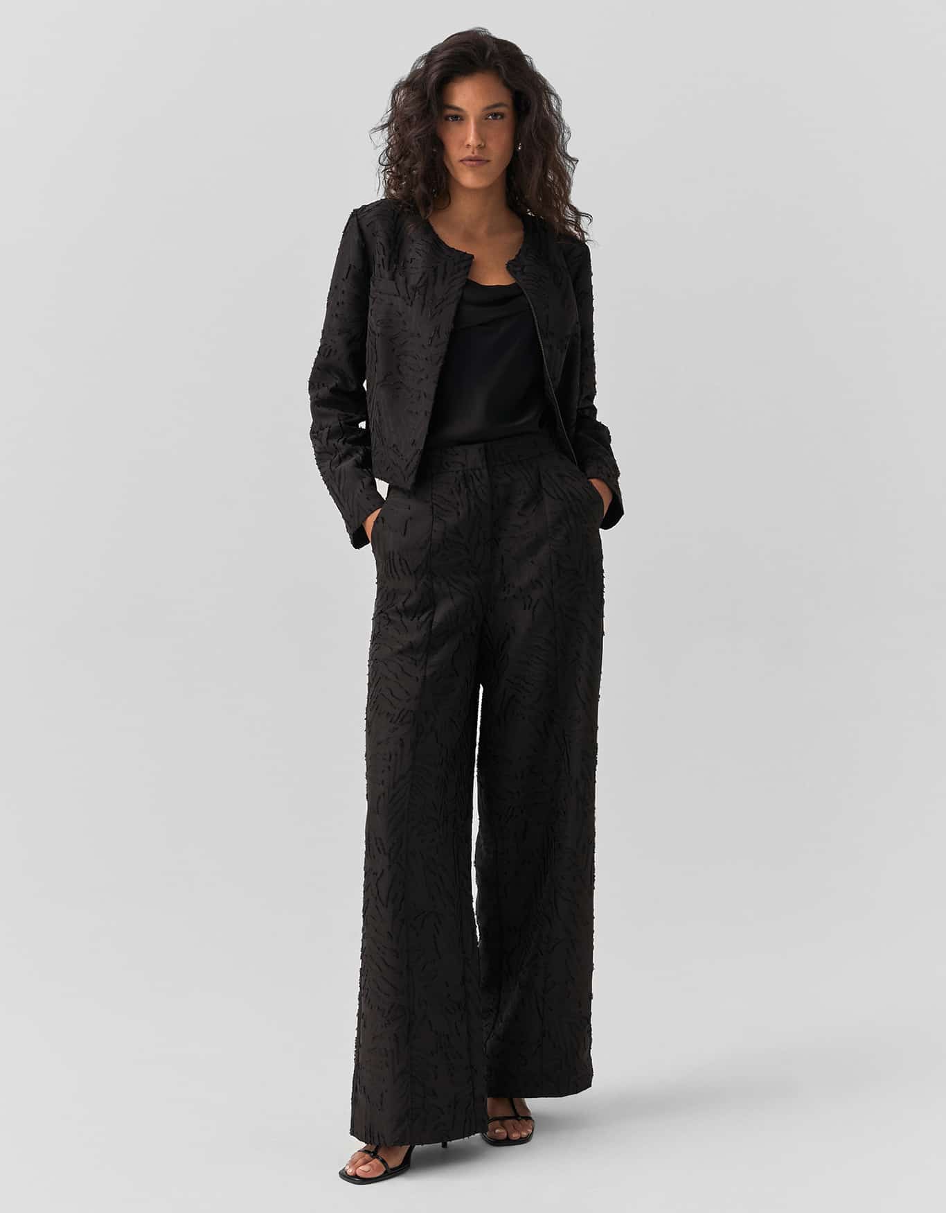 Calça Jacquard Zebra