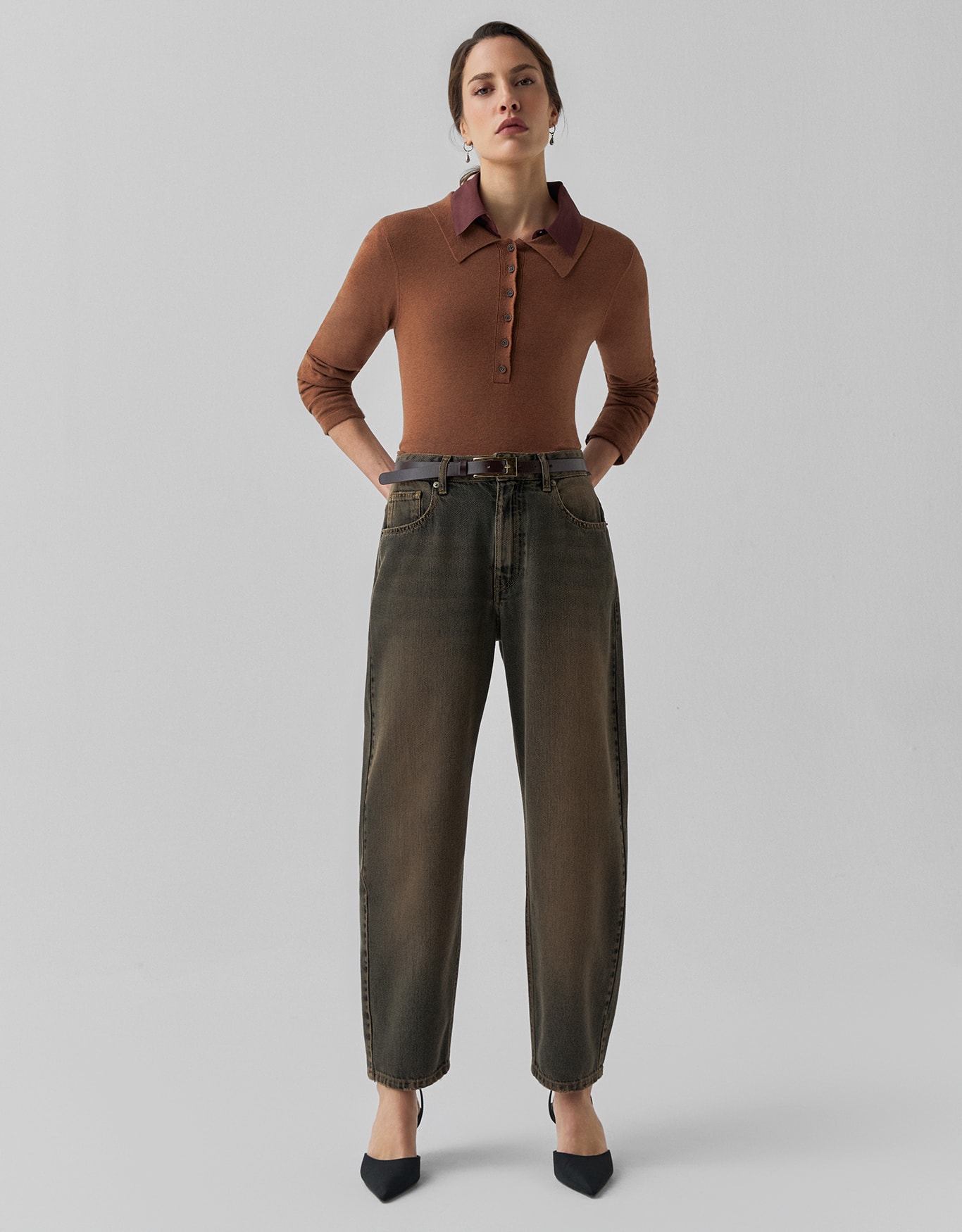 Calça Jeans Baggy