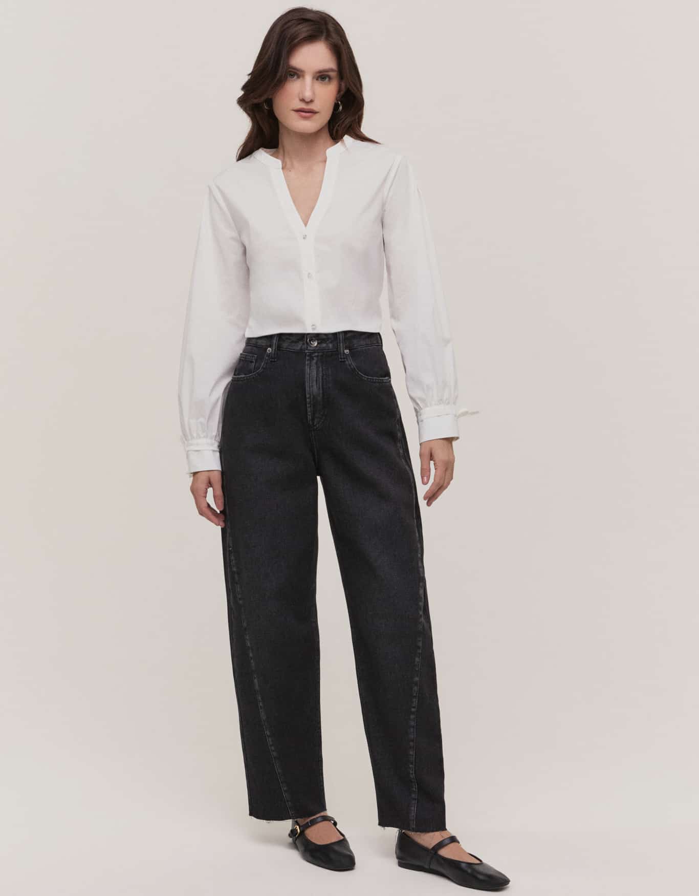 Calça Jeans Baggy Black