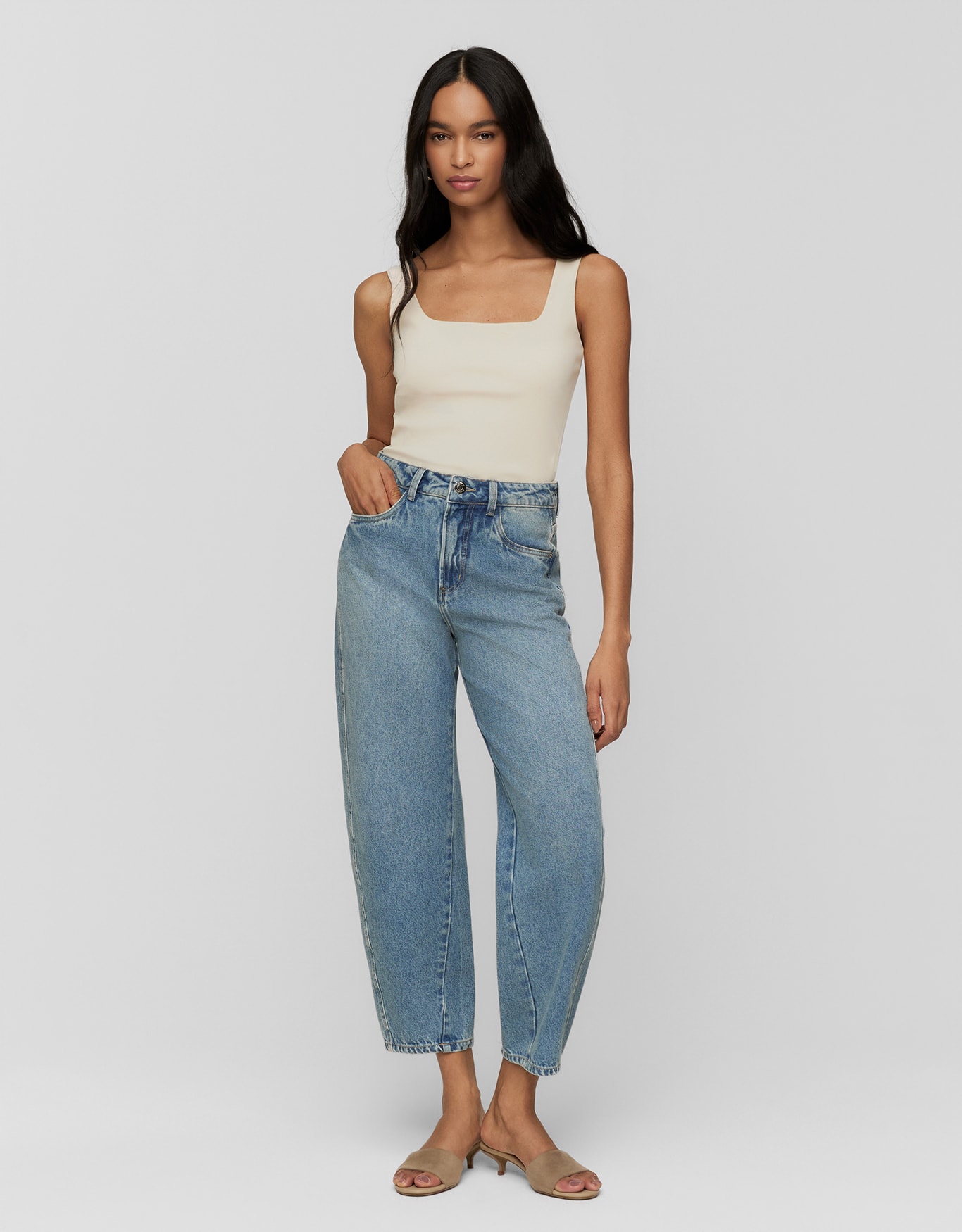 Calça Jeans Baggy Clara