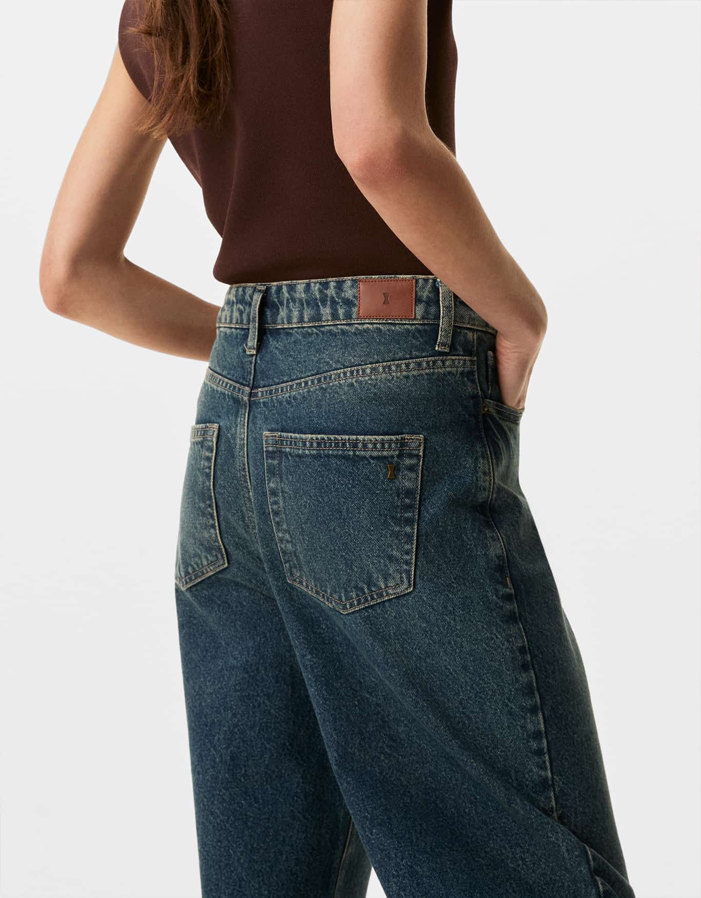 Calça Jeans Baggy Five Pockets