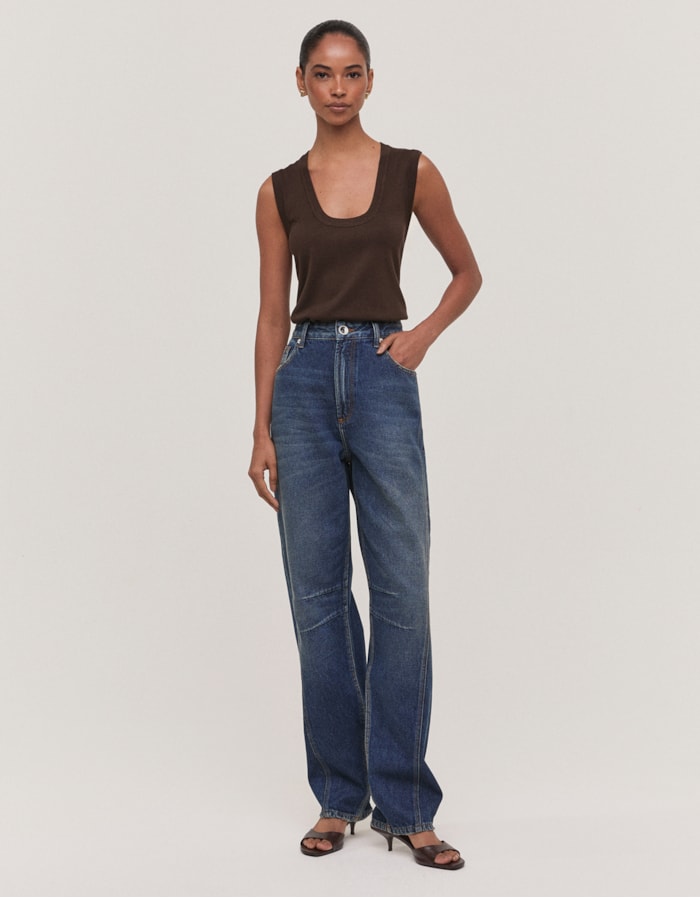 Shoulder — Calça Jeans Baggy Media
