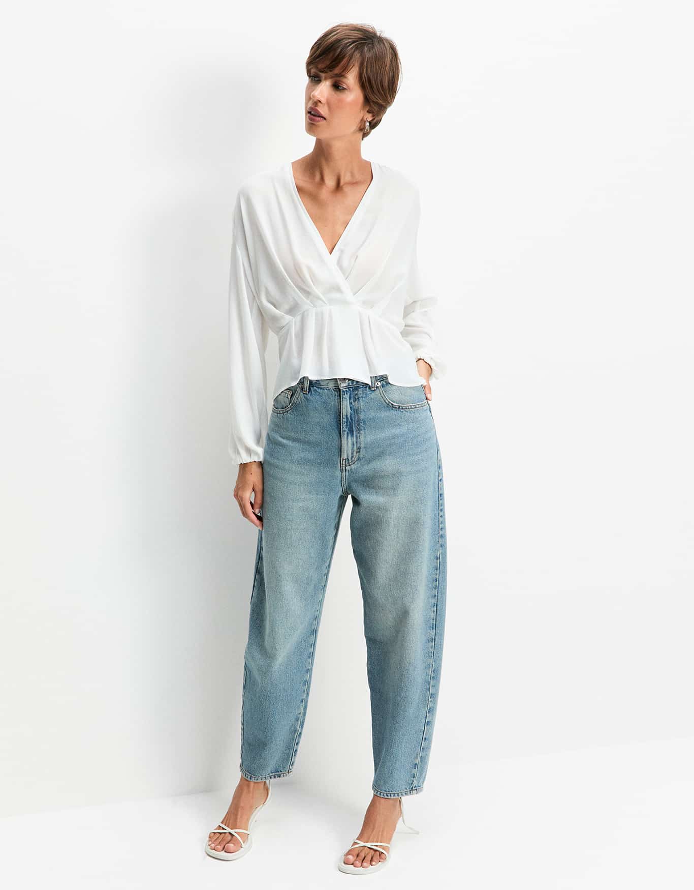 Calça Jeans Balloon