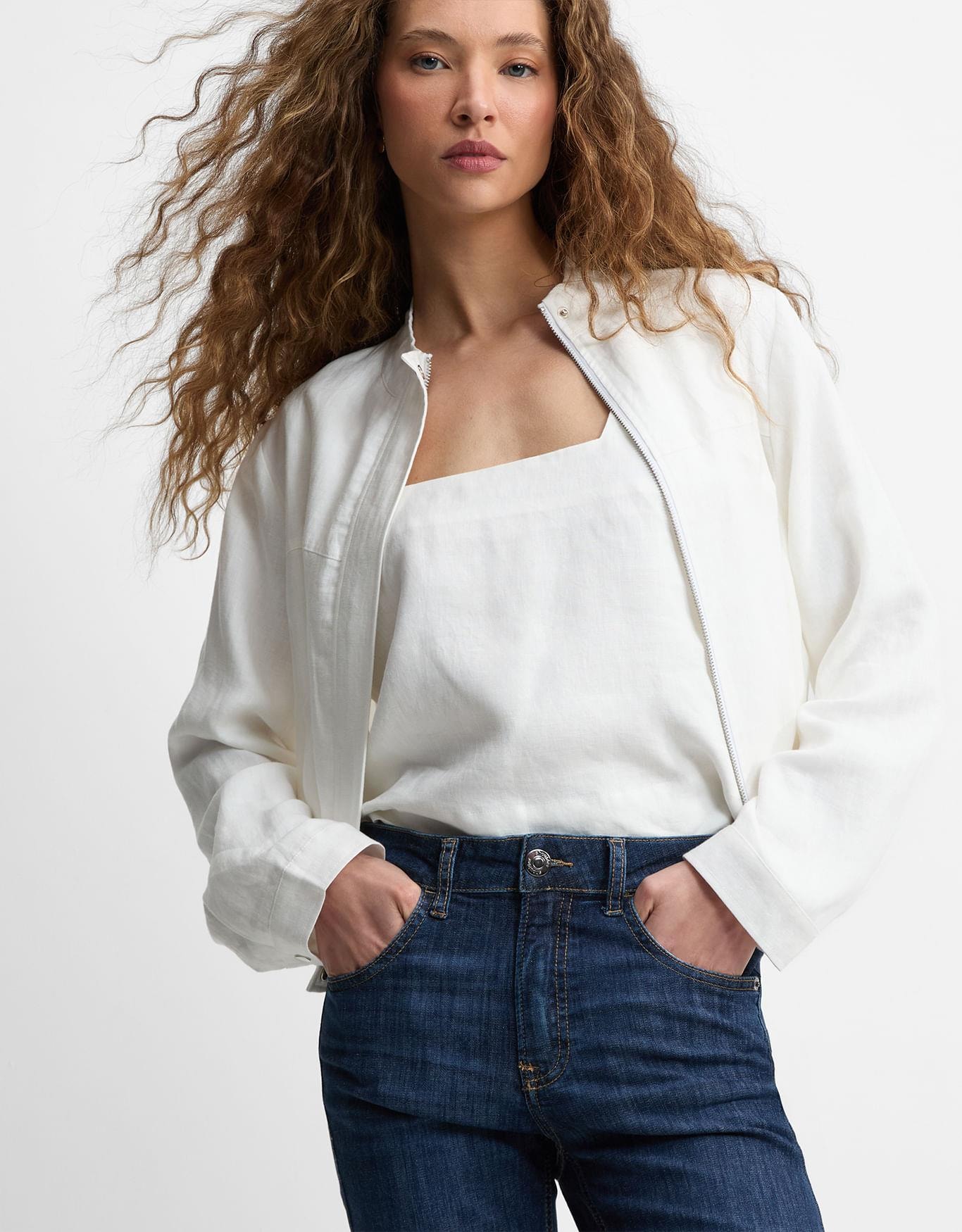 Calça Jeans Bootcut Base Cintura Média