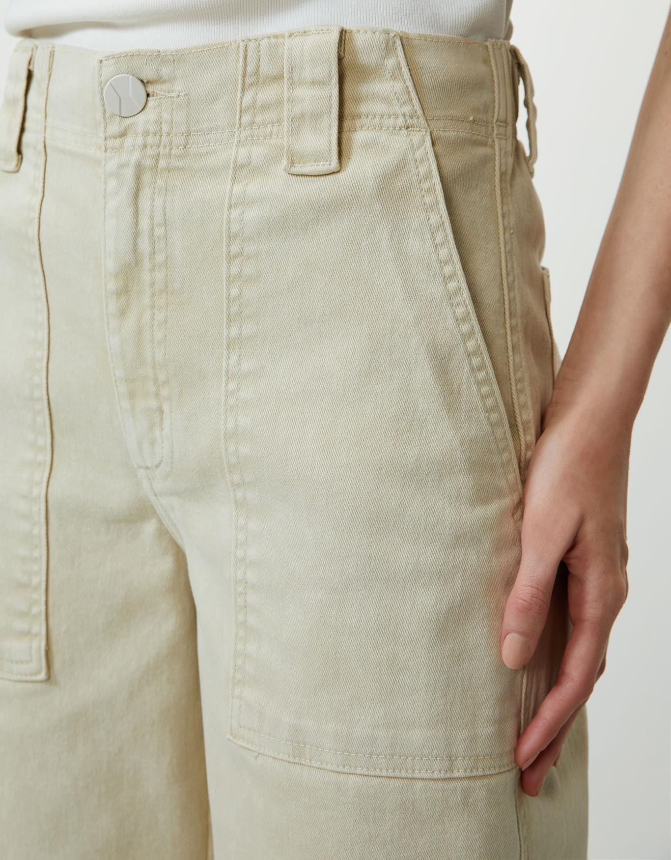 Calça Jeans Color Reta