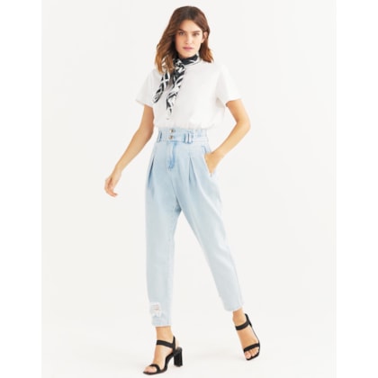 Calça Jeans Elástico Cintura