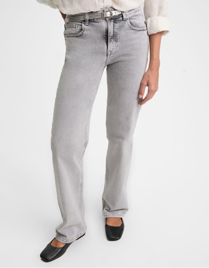 Calça Jeans Reta Comfort