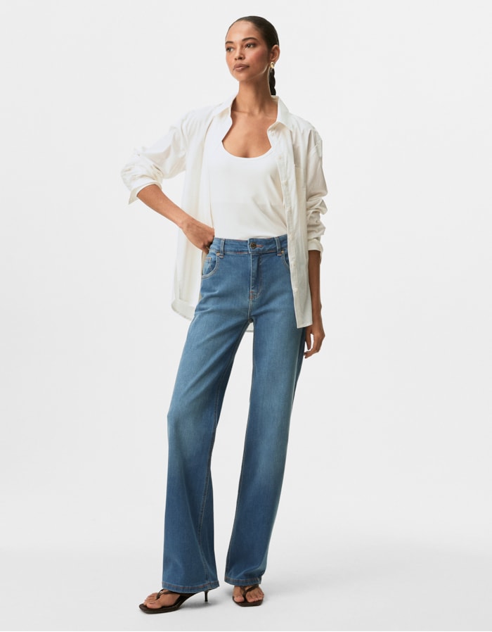 Shoulder — Calça Jeans Reta Comfort
