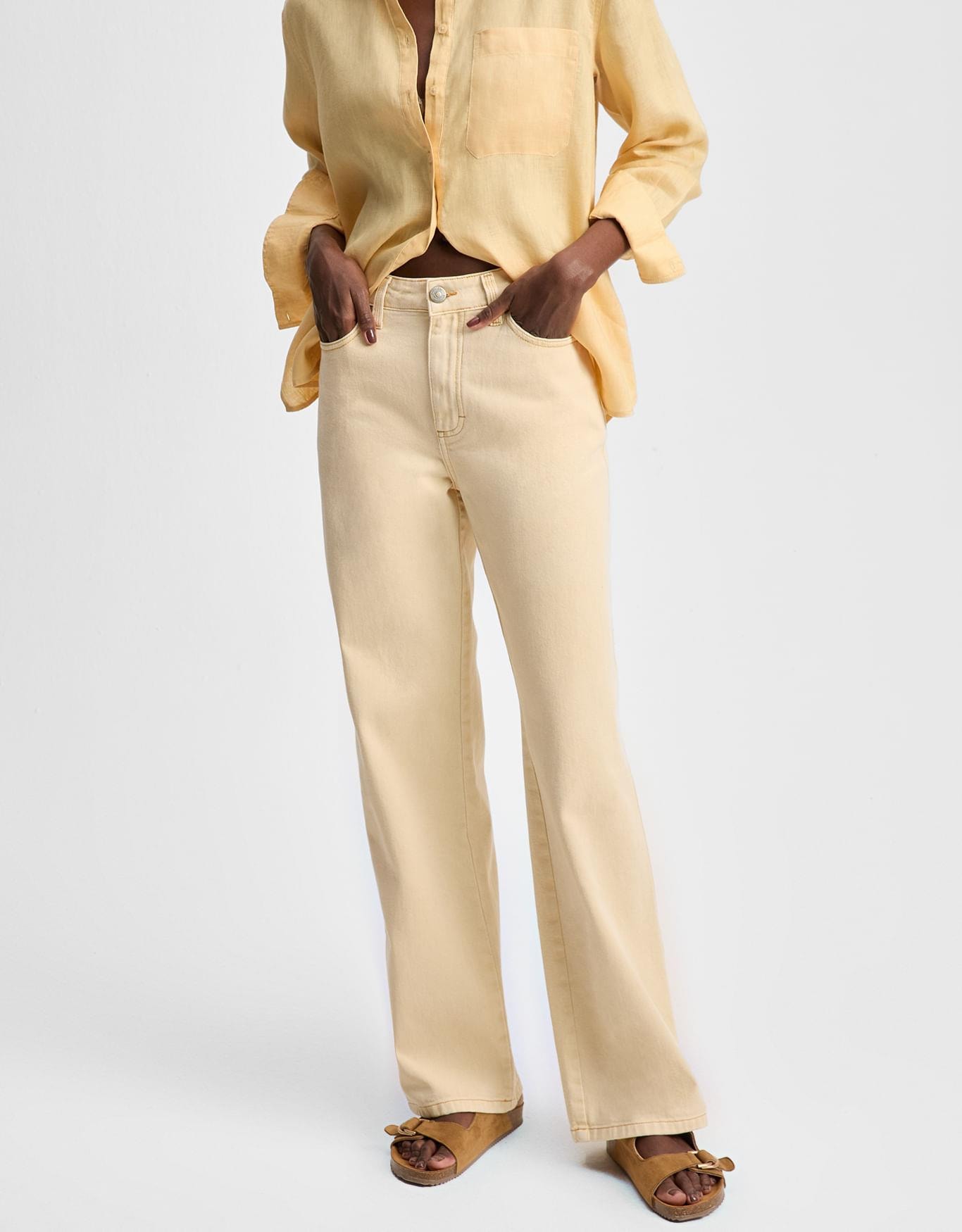 Calça Jeans Reta Five Pocket