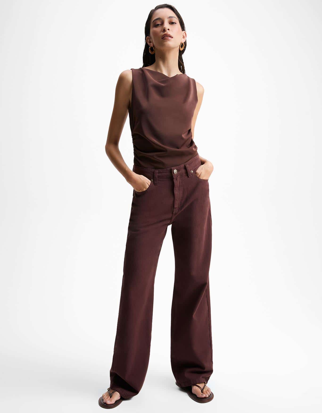 Calça Jeans Reta Five Pocket