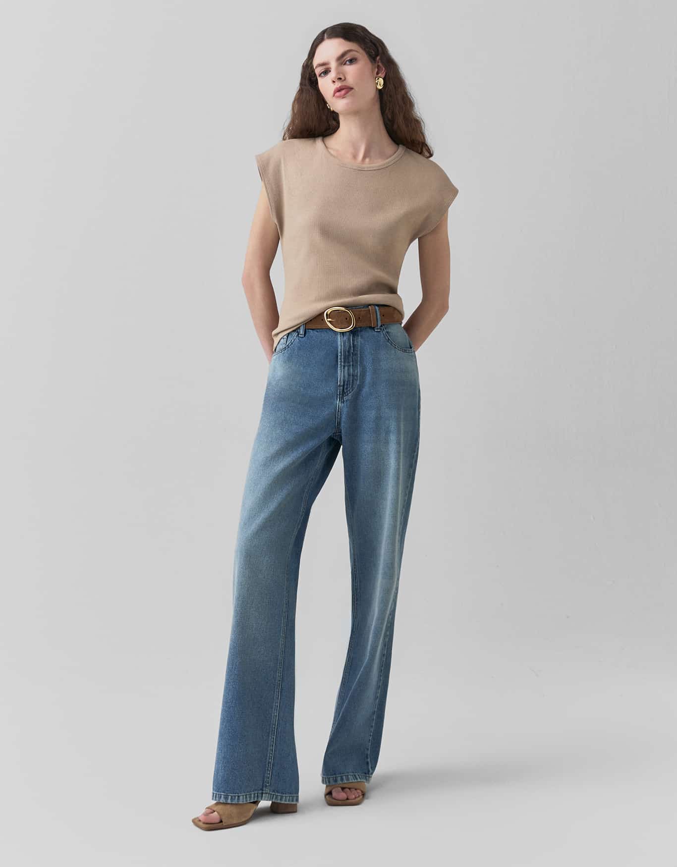 Calça Jeans Reta Five Pockets