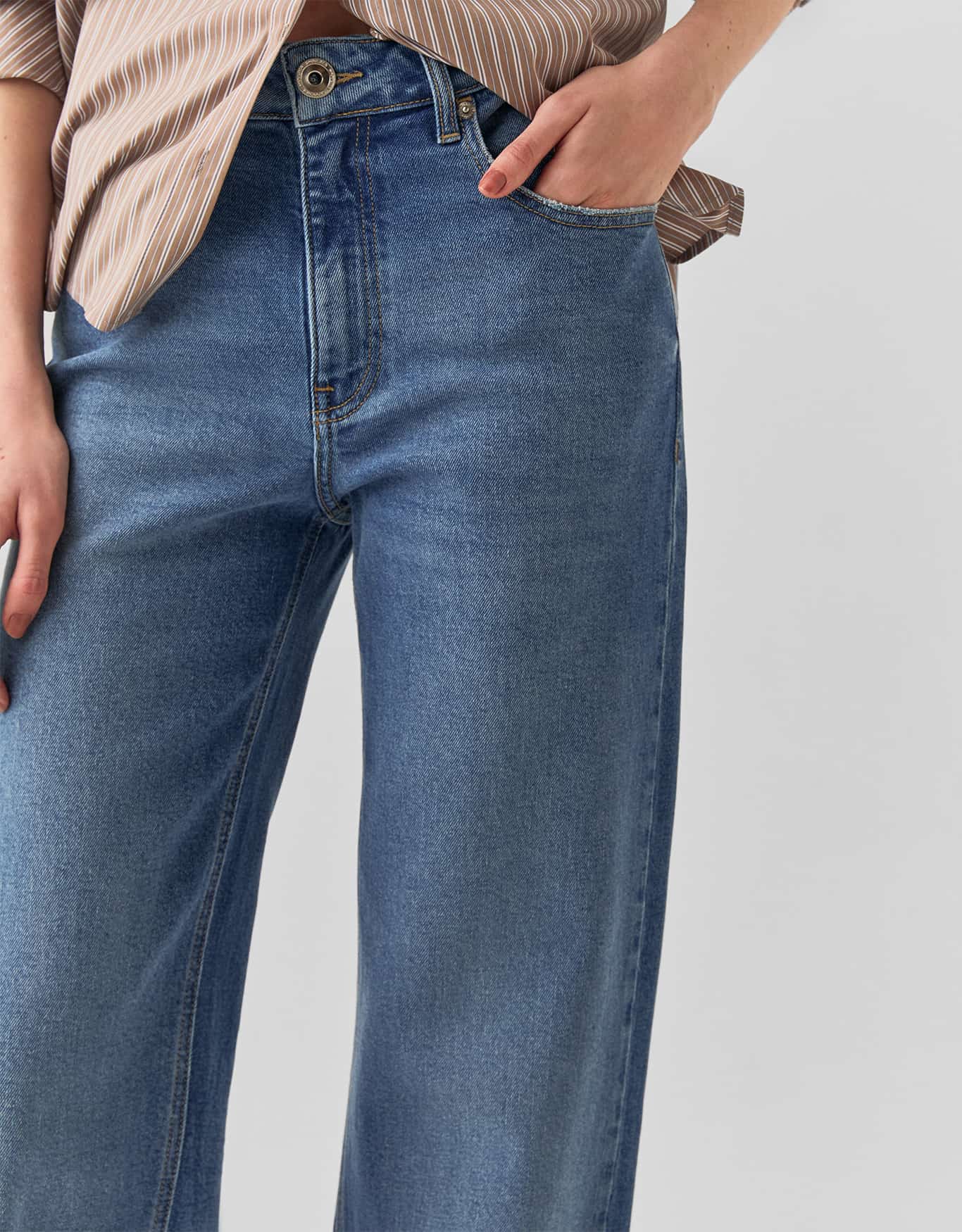 Calça Jeans Reta Five Pockets