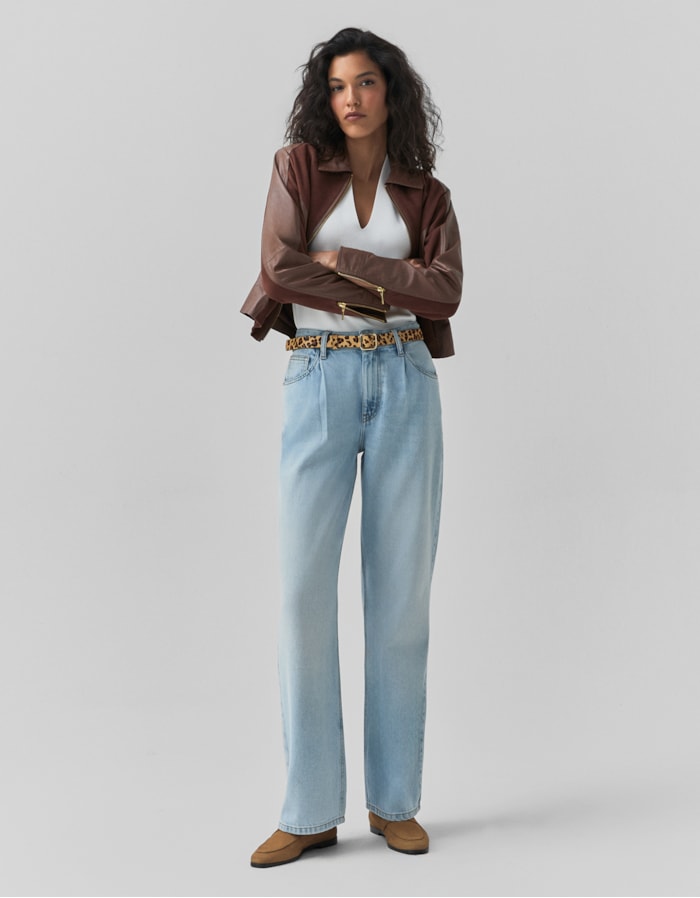 Shoulder — Calça Jeans Reta Relaxed